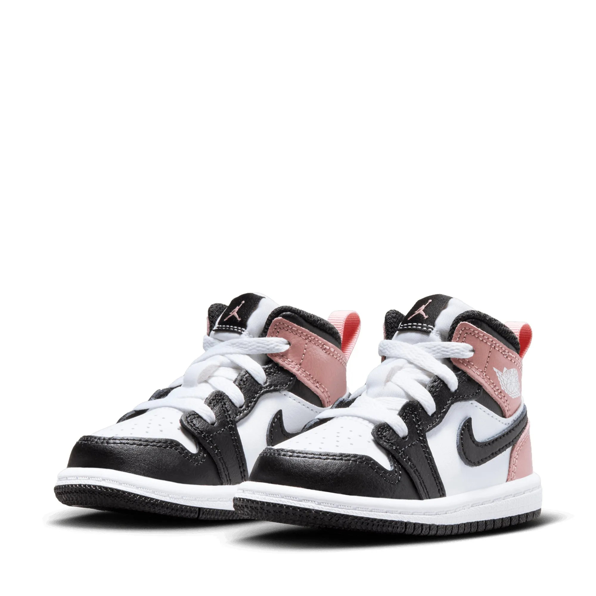 Jordan 1 Mid (TD) - White/Rust Pink Gel Infused Heel Pad