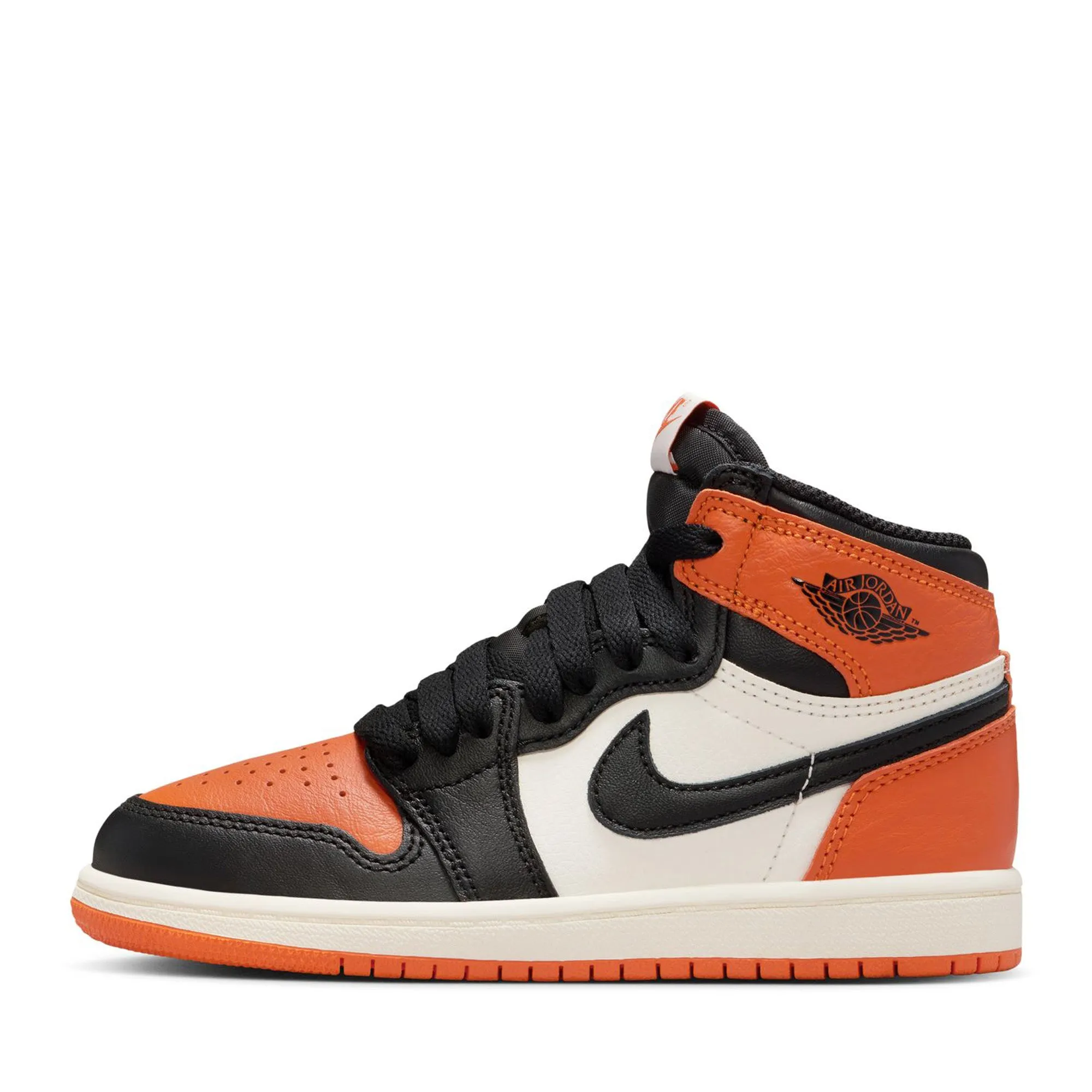 Jordan 1 Retro High OG 'Shattered Backboard' (PS) - Black/Starfish Ventilation