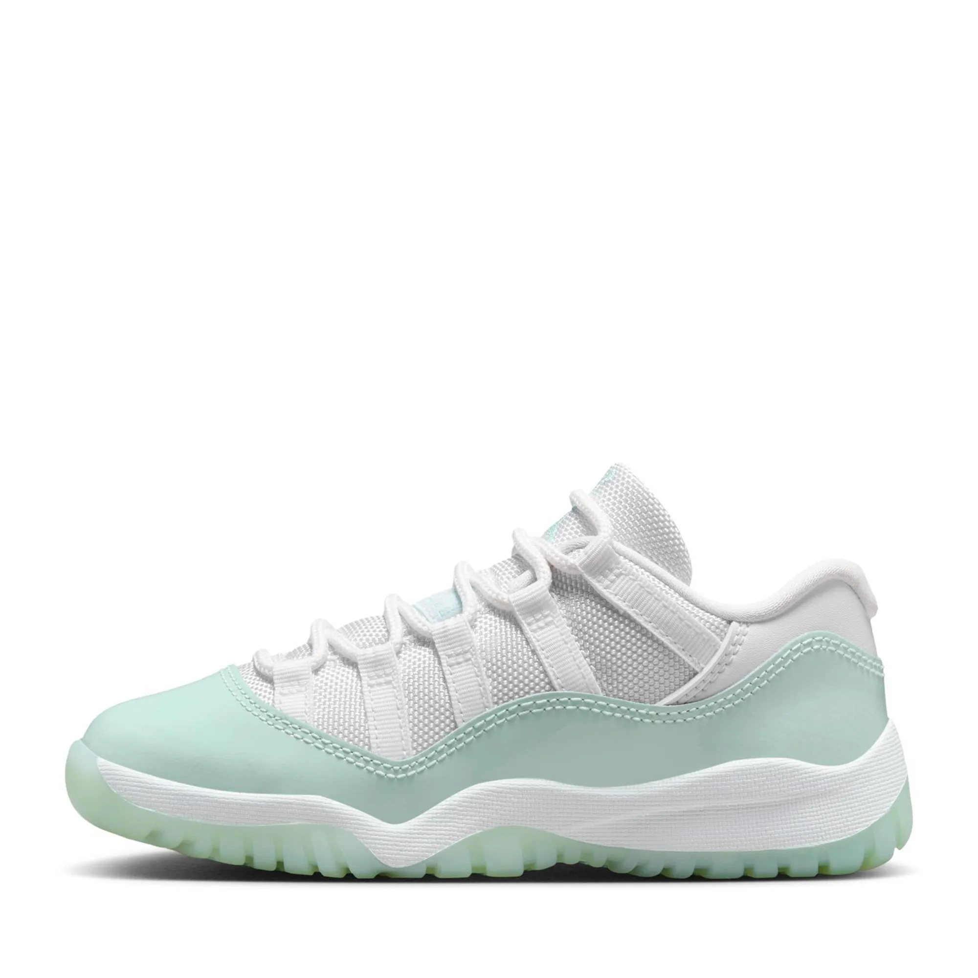 Jordan 11 Retro Low (PS) - White/Igloo Urban Flex