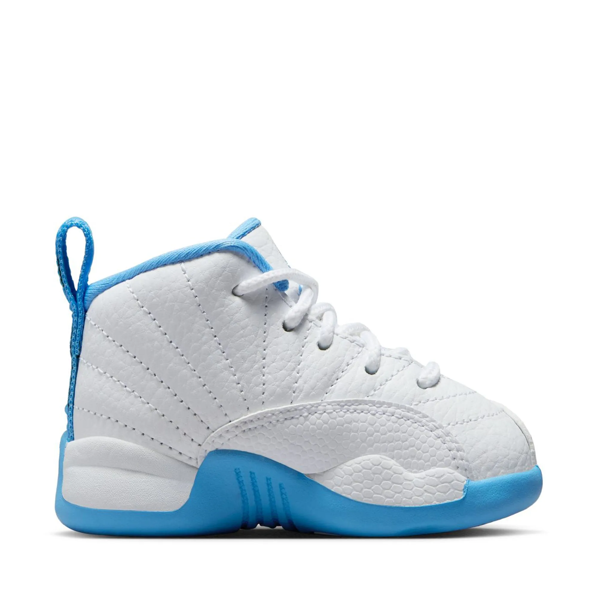 Jordan 12 Retro 'Melo' (TD) - White/University Blue Core Stability Stylish Design