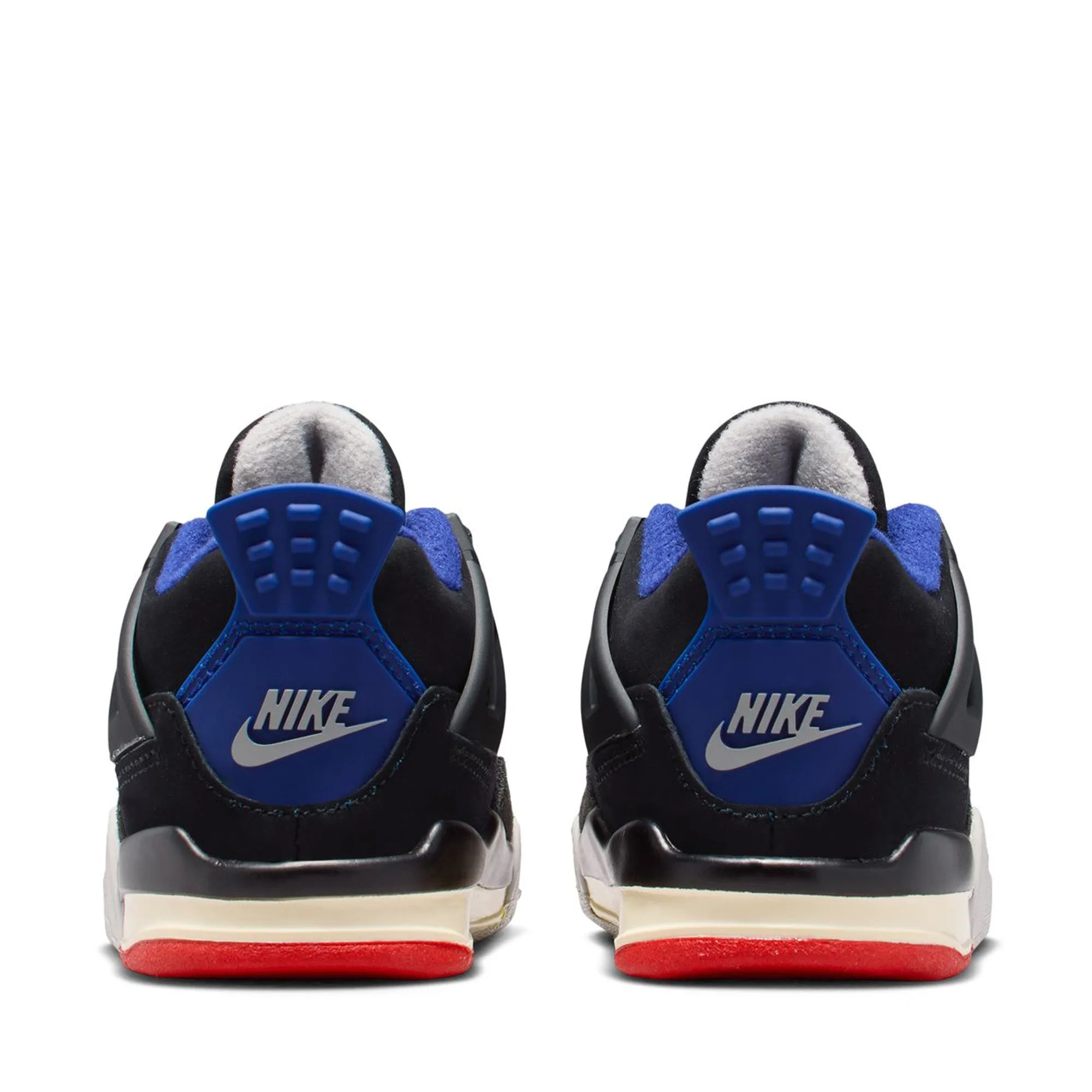 Jordan 4 Retro OG 'Rare Air' (TD) - Black/Fire Red Shallow Footprint Flexible Fit