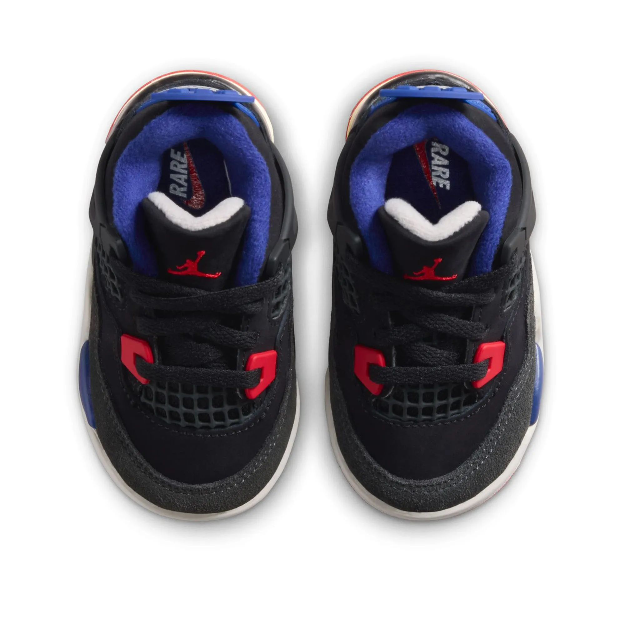 Good Traction Jordan 4 Retro OG 'Rare Air' (TD) - Black/Fire Red