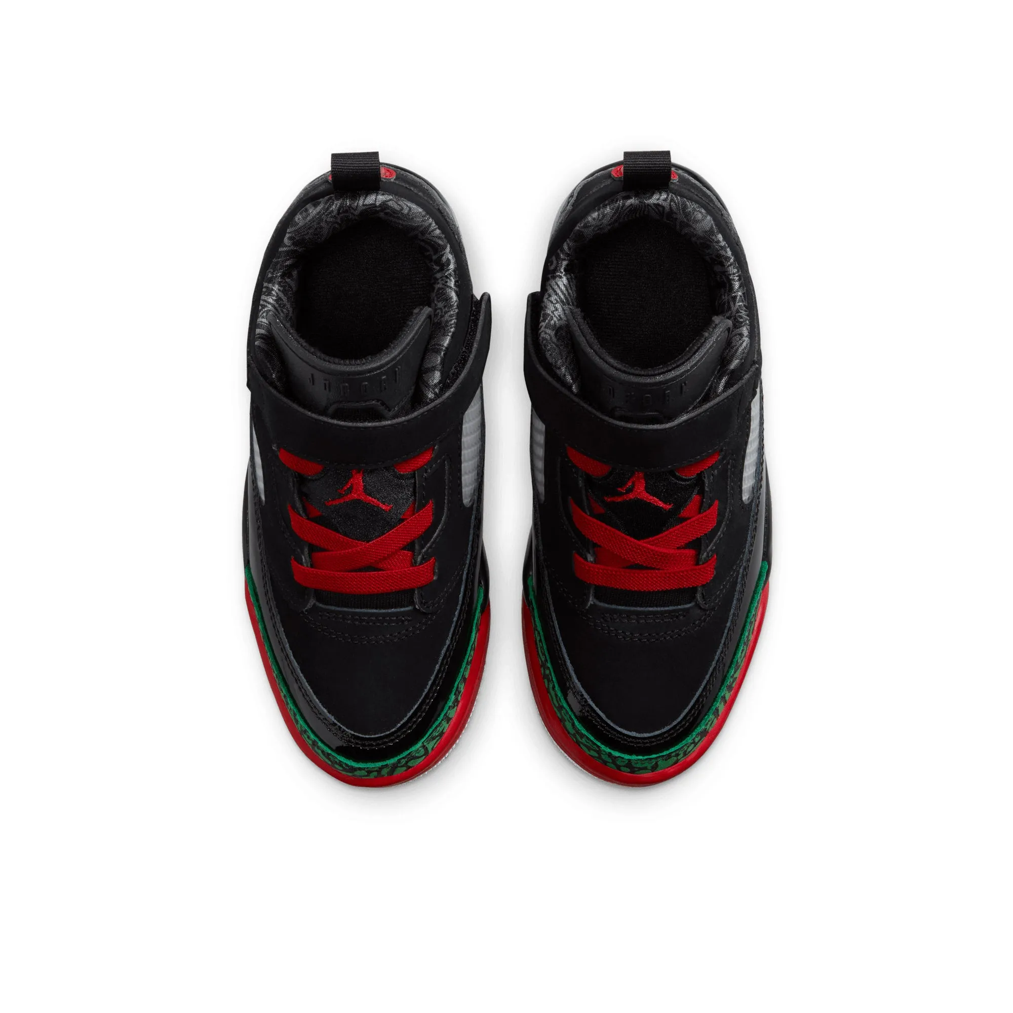 Tennis Sneakers Casual Sporty Jordan Spizike Low (PS) - Black/Varsity Red