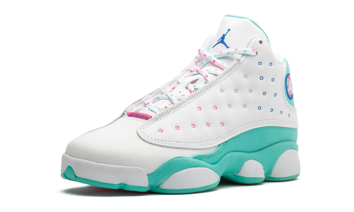Air Jordan 13 GS "Aurora Green" Everyday Use