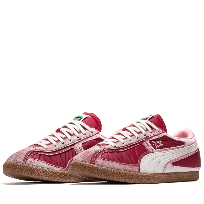 CushionedInsole KidSuper x Puma Brasil Panels - Dark Crimson/Alpine Snow