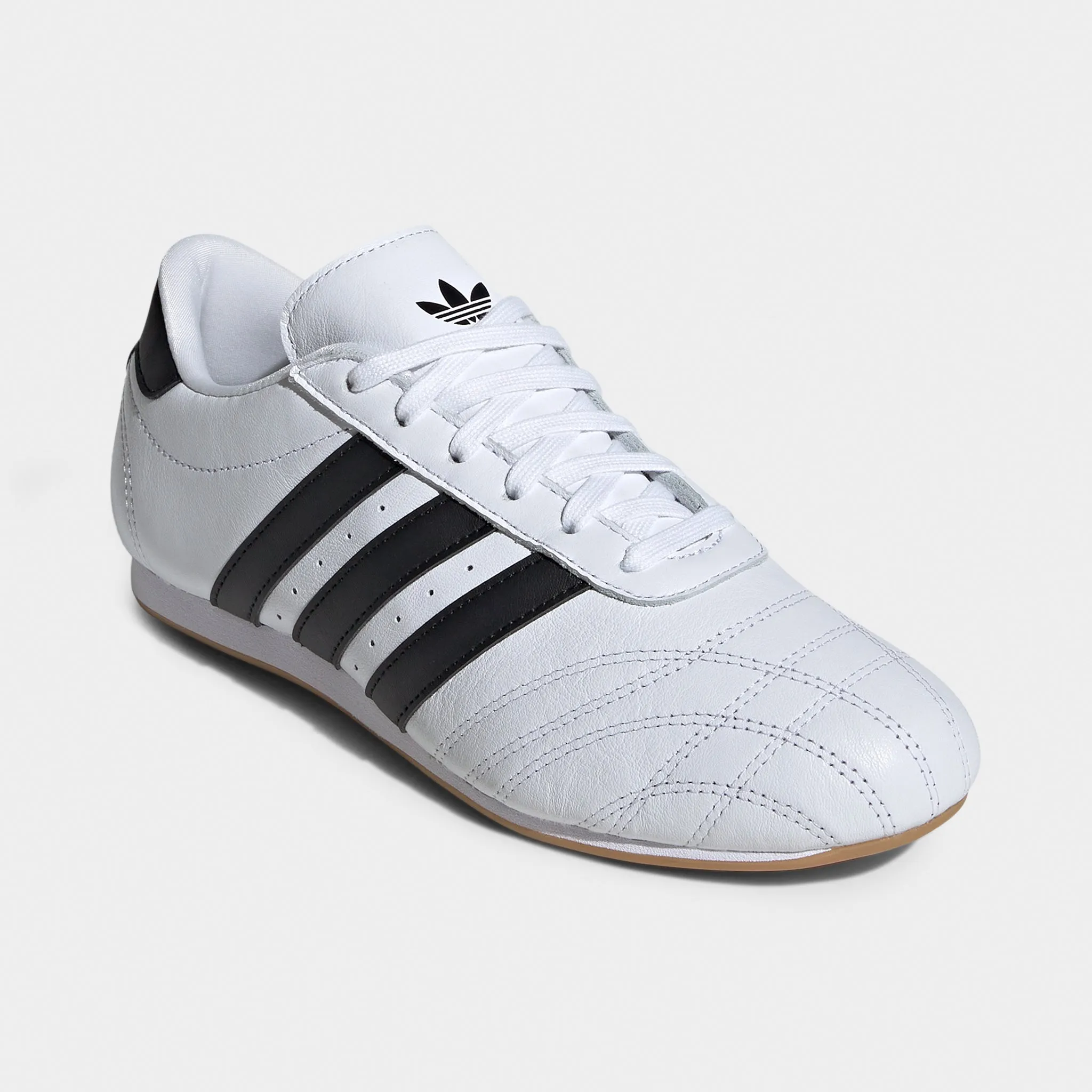 adidas Women's Taekwondo Lace White / Black - Gum Ultra Grip Pattern Day To Night