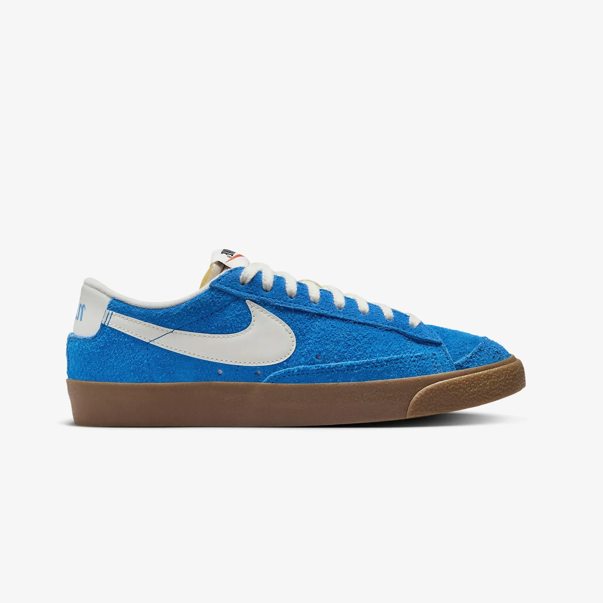 Slip Choice Nike | BLAZER LOW '77 VINTAGE { PHOTO BLUE/SAIL-GUM MED BROWN-BLACK
