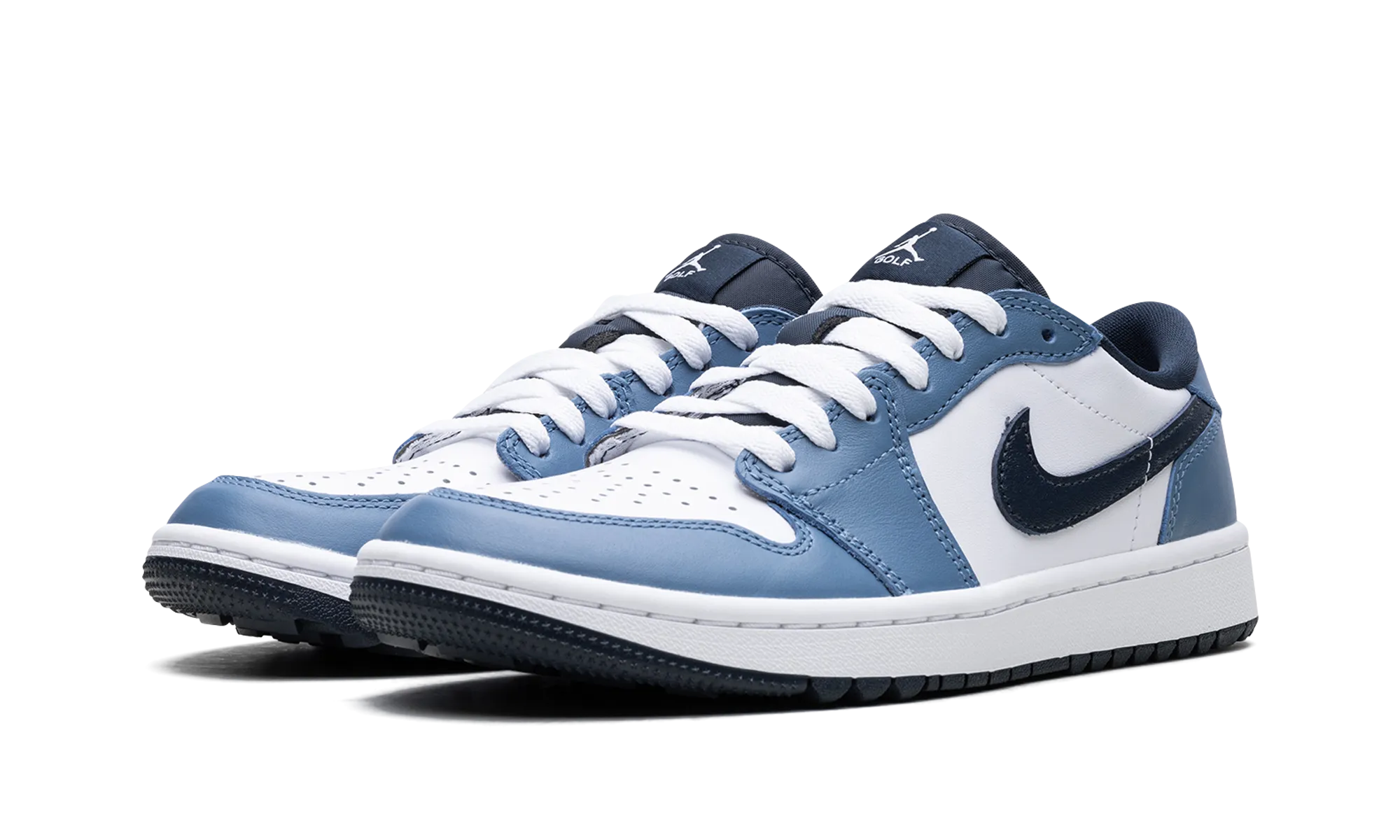 Leather Upper Built For Walk Air Jordan 1 Low Golf "Aegean Storm"