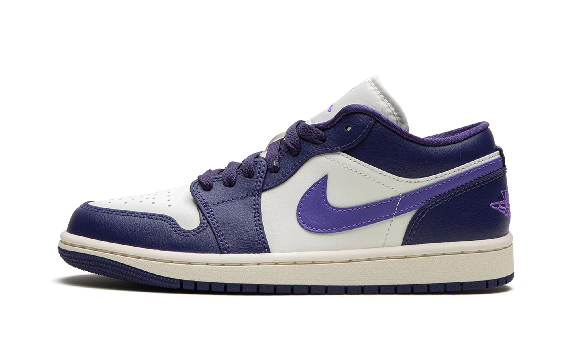 AIR JORDAN 1 LO WMNS "Action Grape" Cushioned Tongue Foot Comfort