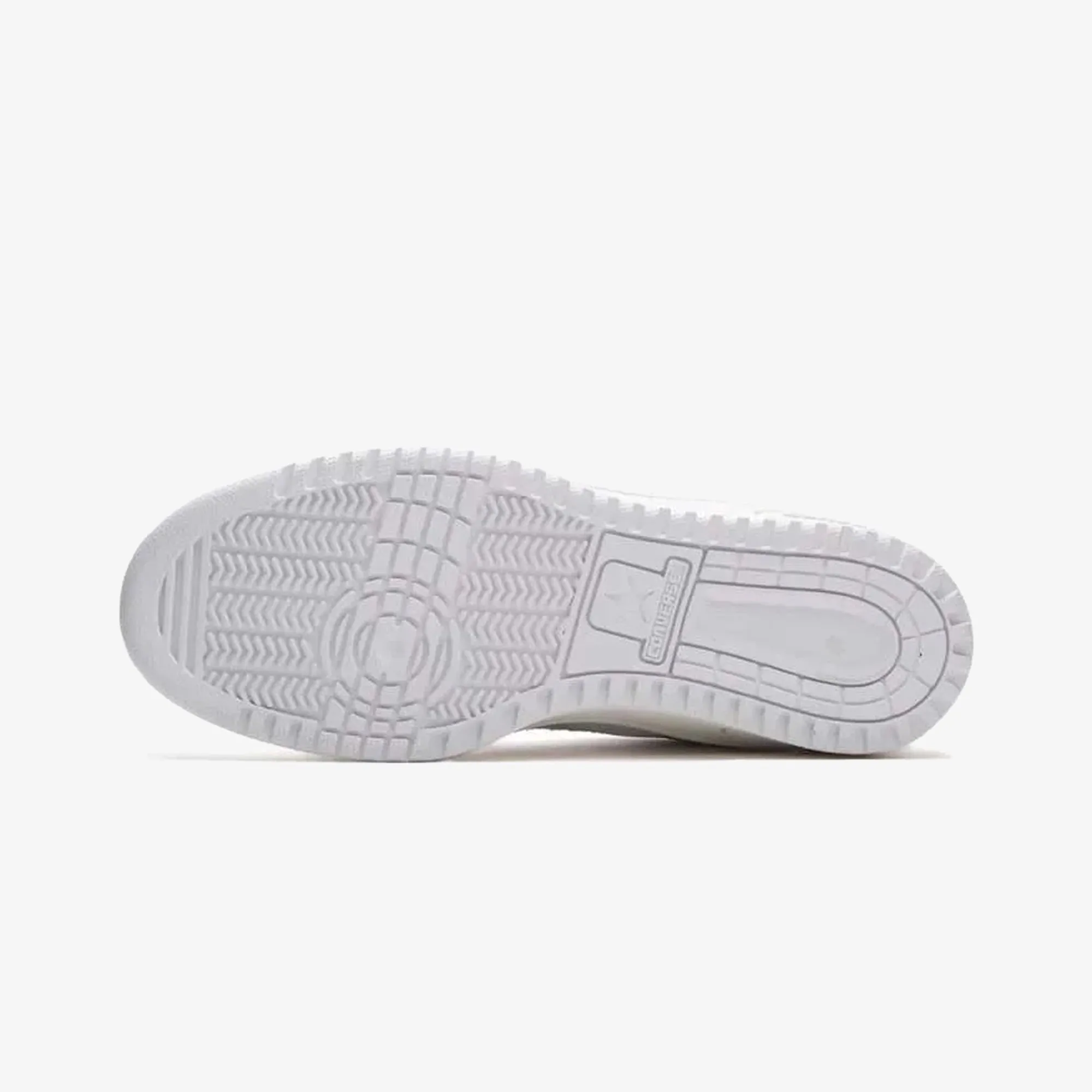 Layered Midsole Construction Low Impact Converse | WEAPON LEATHER { WHITE/RED