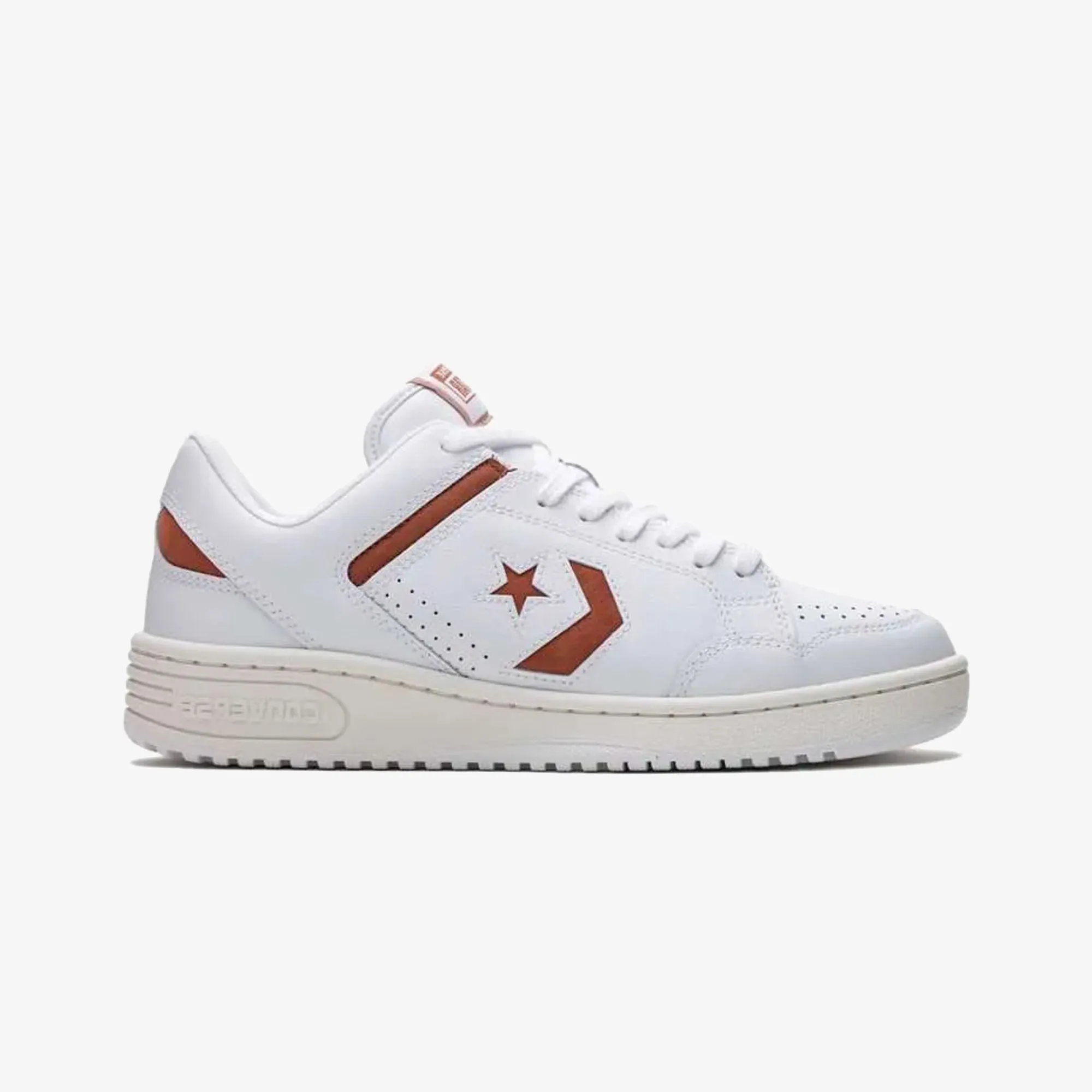 Converse | WEAPON LEATHER { WHITE/RED cushioning technology
