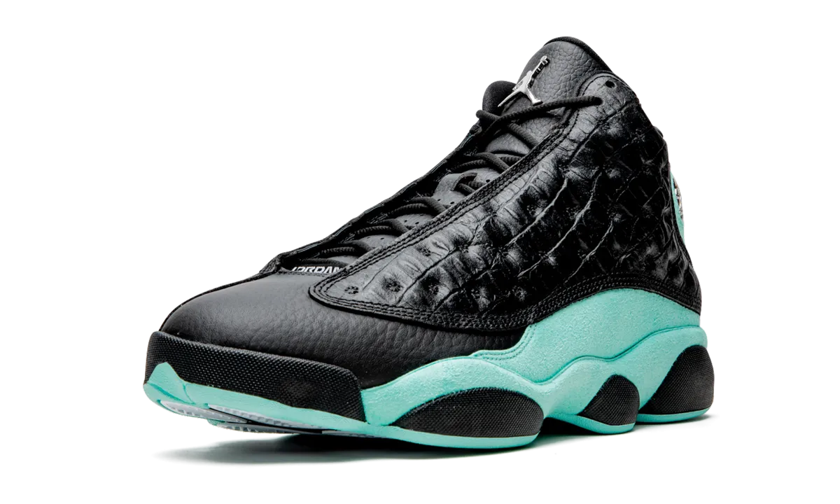 Adjustable Heel Lock Optimal lining Air Jordan 13 "Island Green"