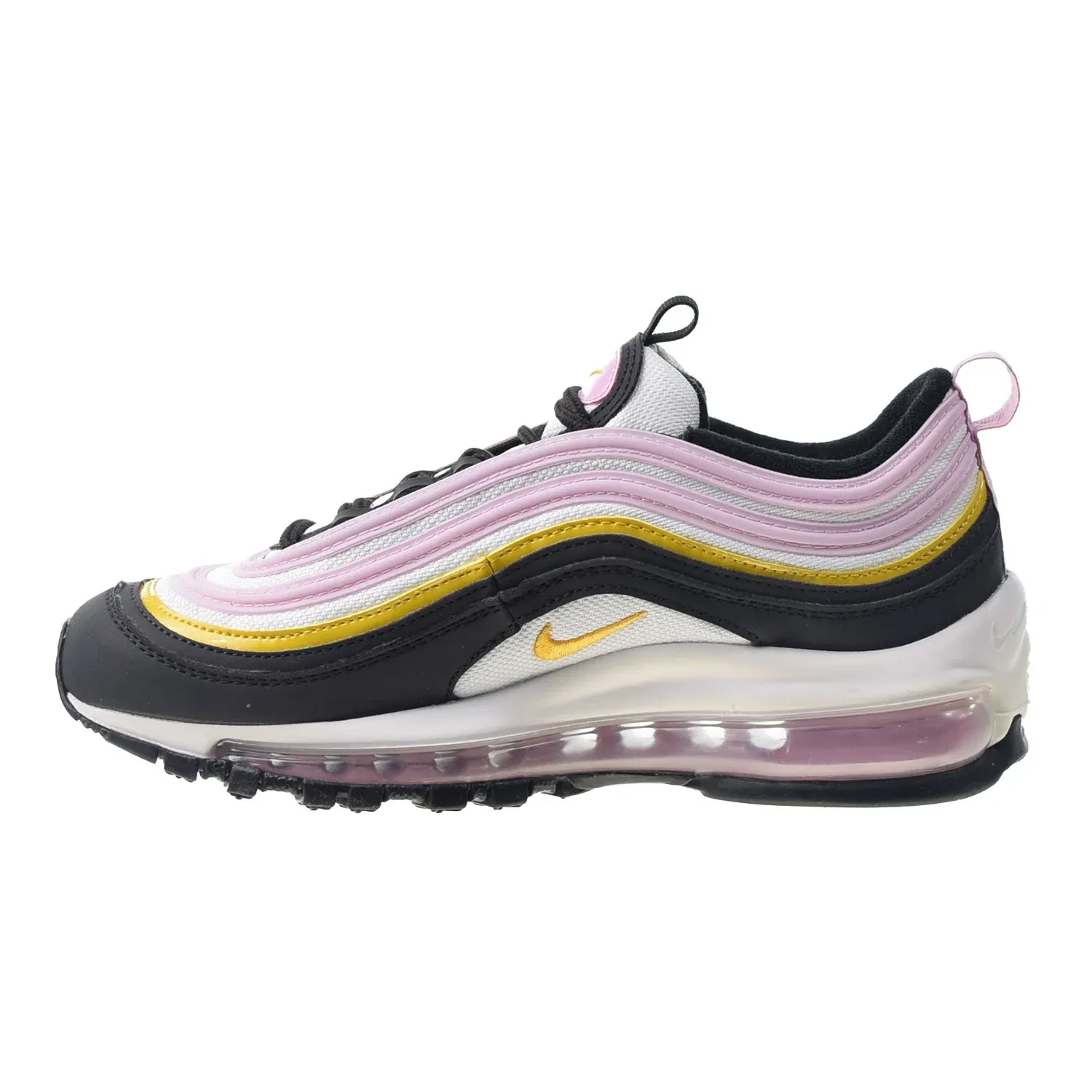 Air Max 97 GS "Black-Dark Sulfur" wood - grain - design shoes