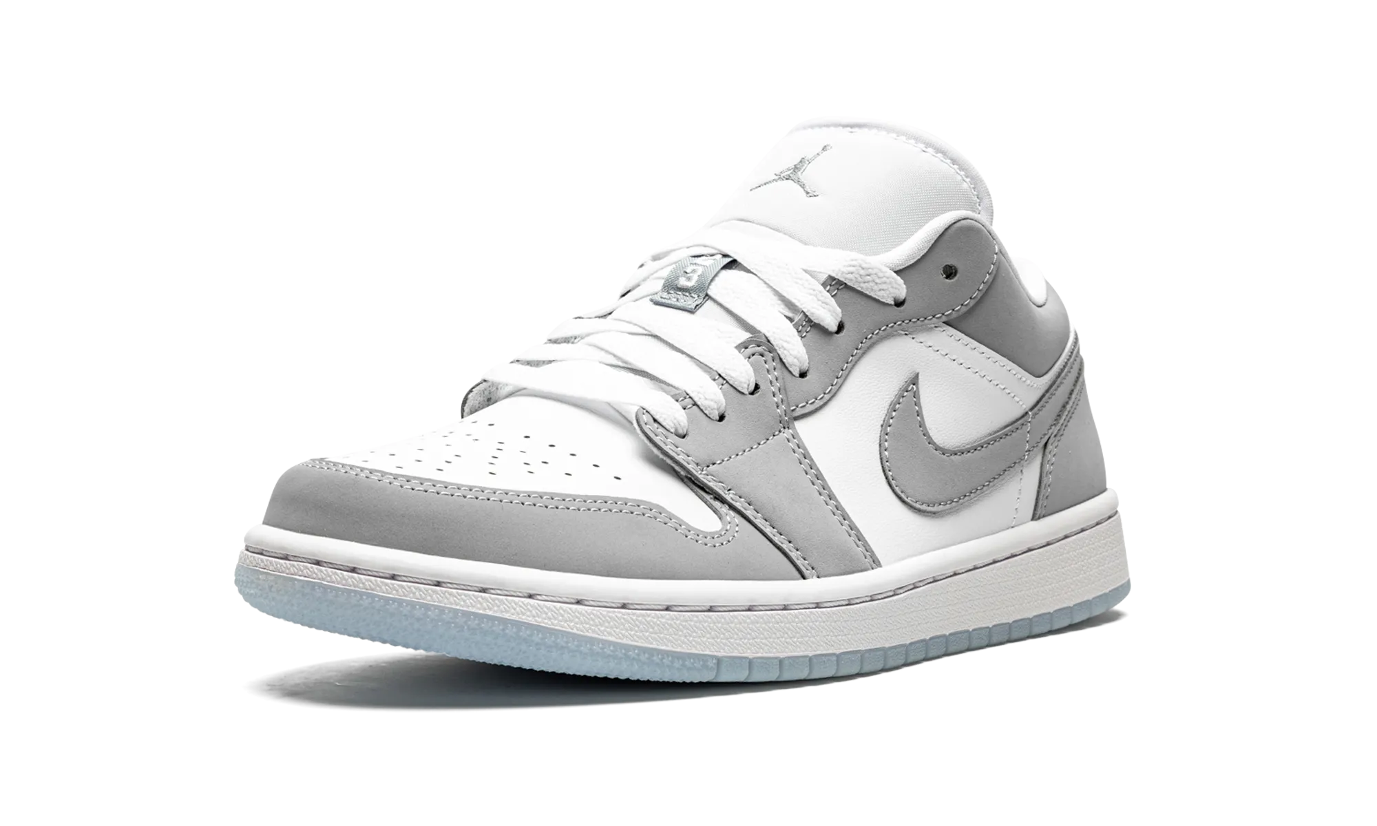 Balanced Non Compressible Midsole AIR JORDAN 1 LOW WMNS "White / Wolf Grey"
