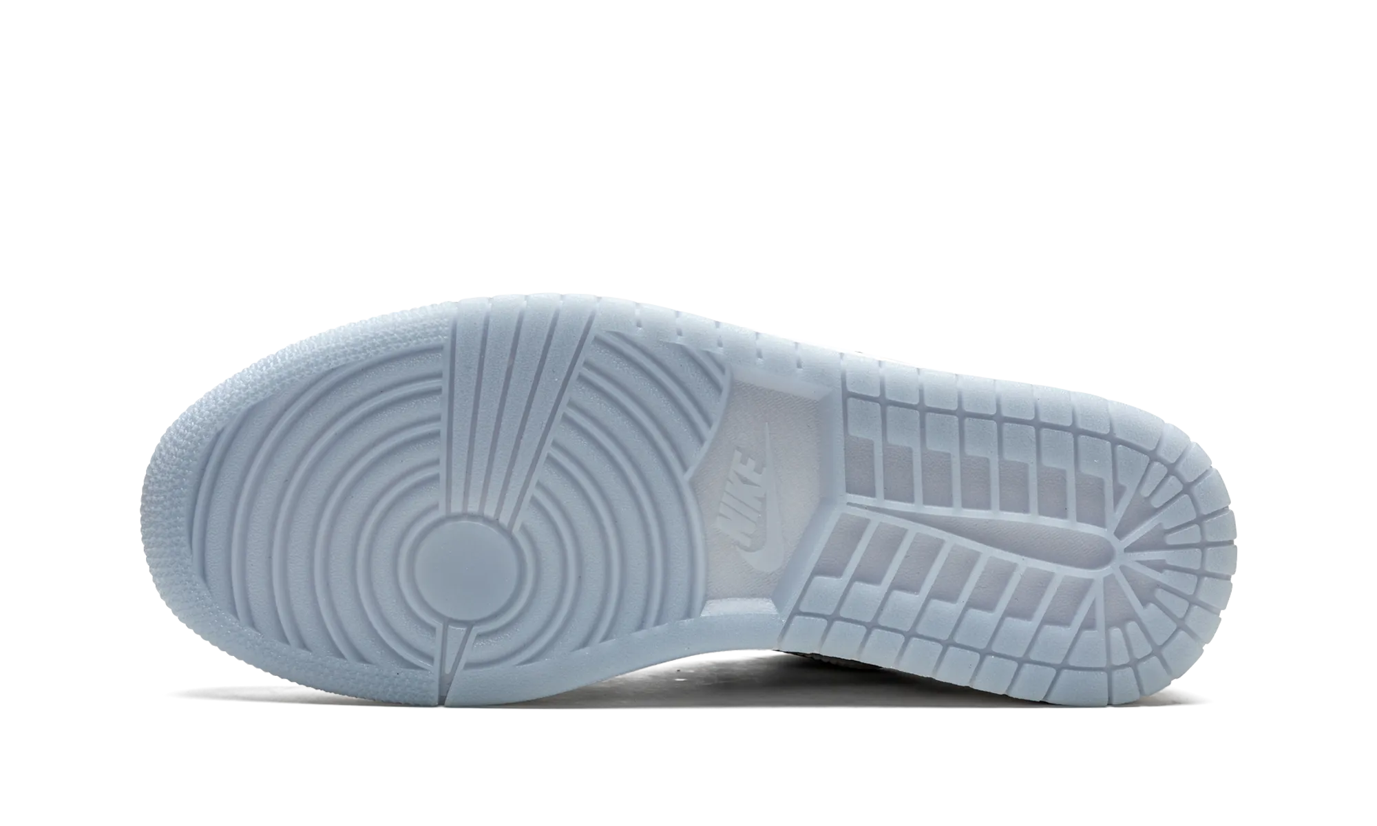 AIR JORDAN 1 LOW WMNS "White / Wolf Grey" Elastic Material