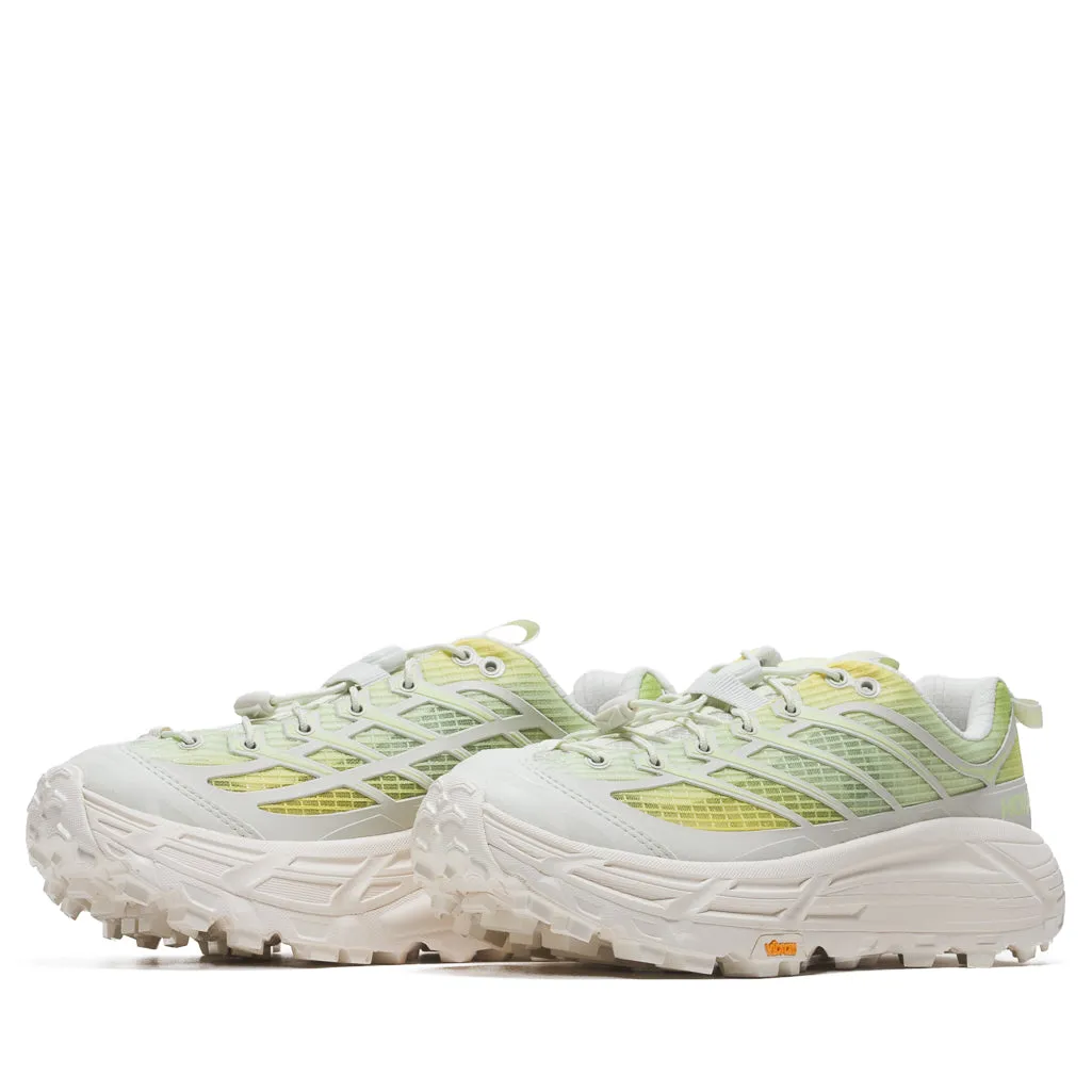 Hoka Mafate Three2 Grid - Truffle Salt/Sour Lemon Fast Transition