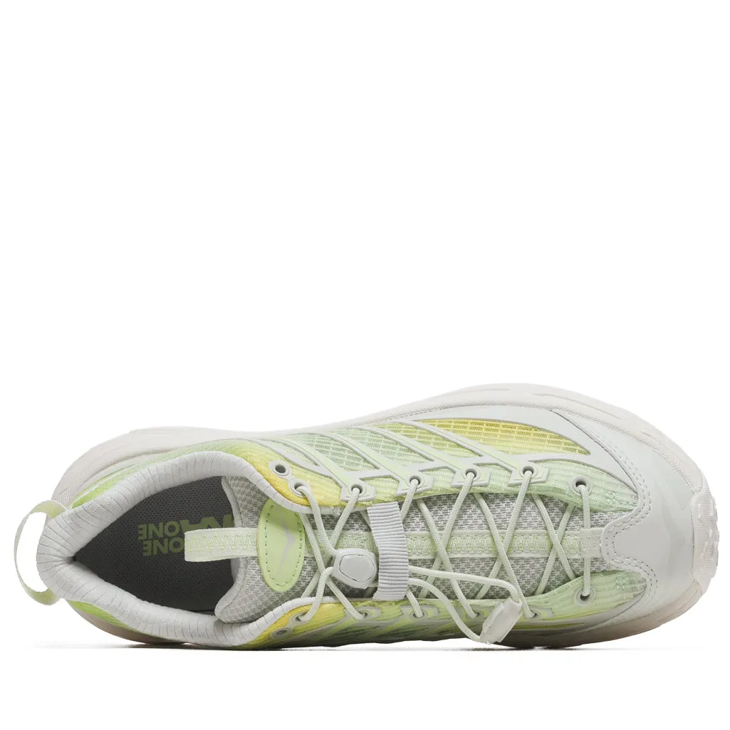 Hoka Mafate Three2 Grid - Truffle Salt/Sour Lemon Easy Pack