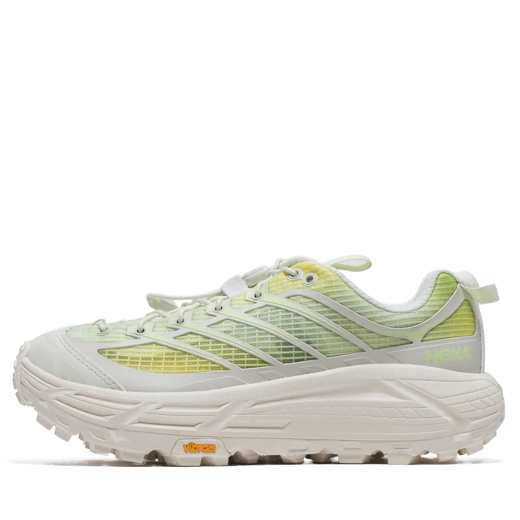 Heat Dissipation Channels Hoka Mafate Three2 Grid - Truffle Salt/Sour Lemon