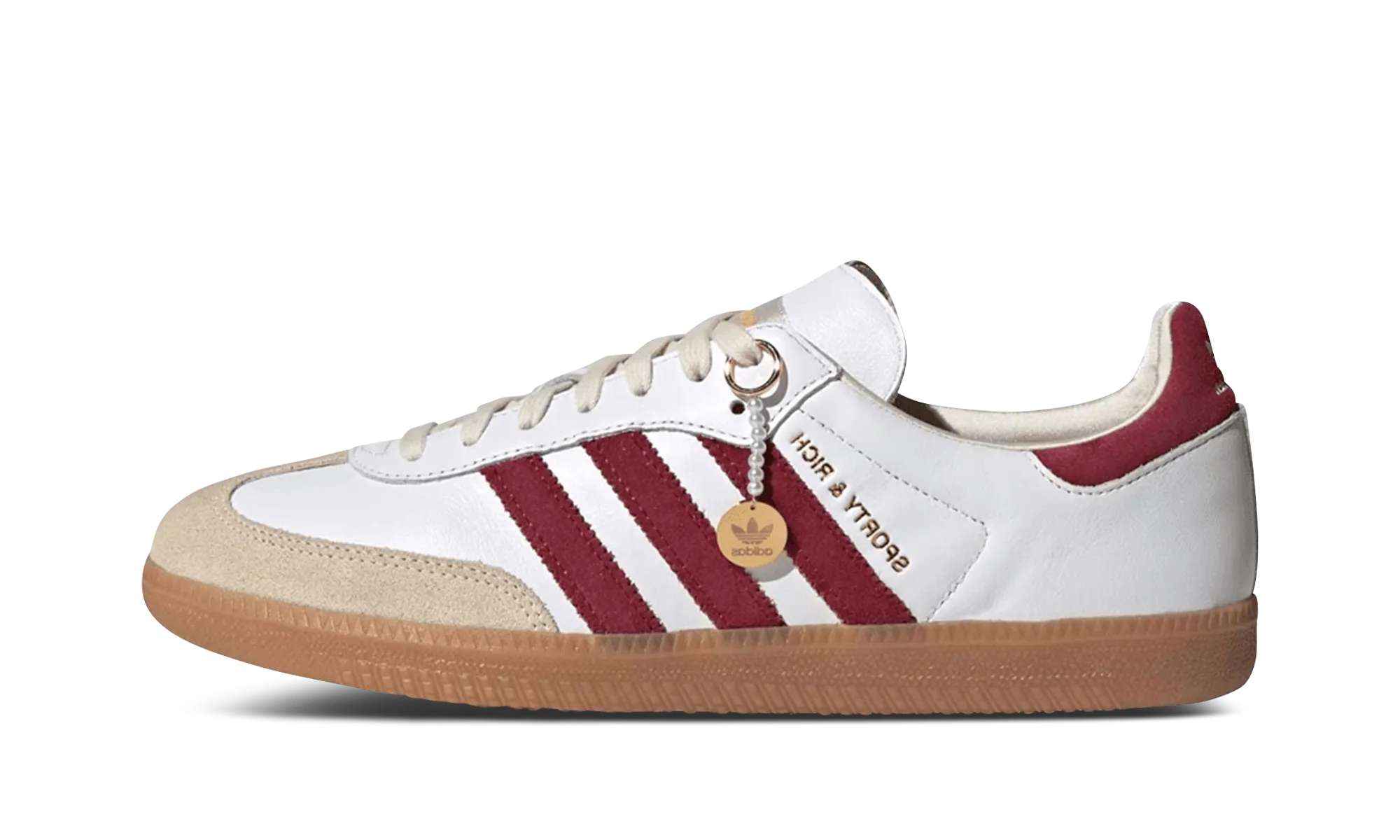 Feel Good Heat Day Samba OG "Sporty & Rich - White Core Burgundy"
