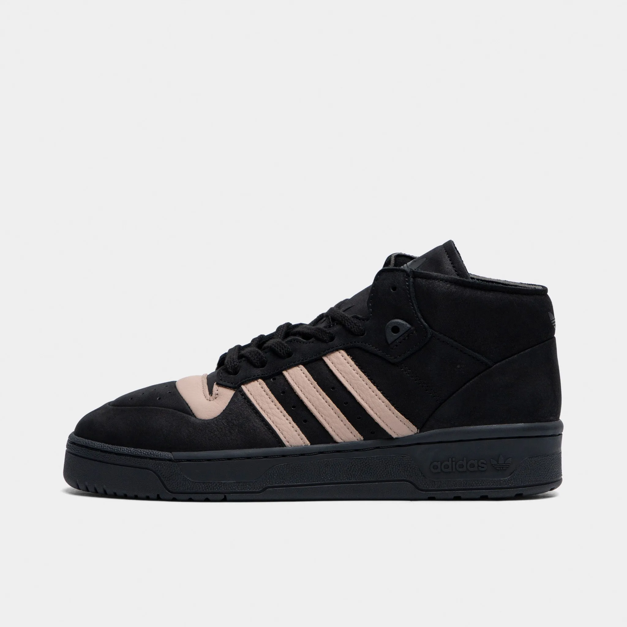 adidas Originals Rivalry Mid 001 Core Black / Ash Pearl - Core Black LightweightDesign