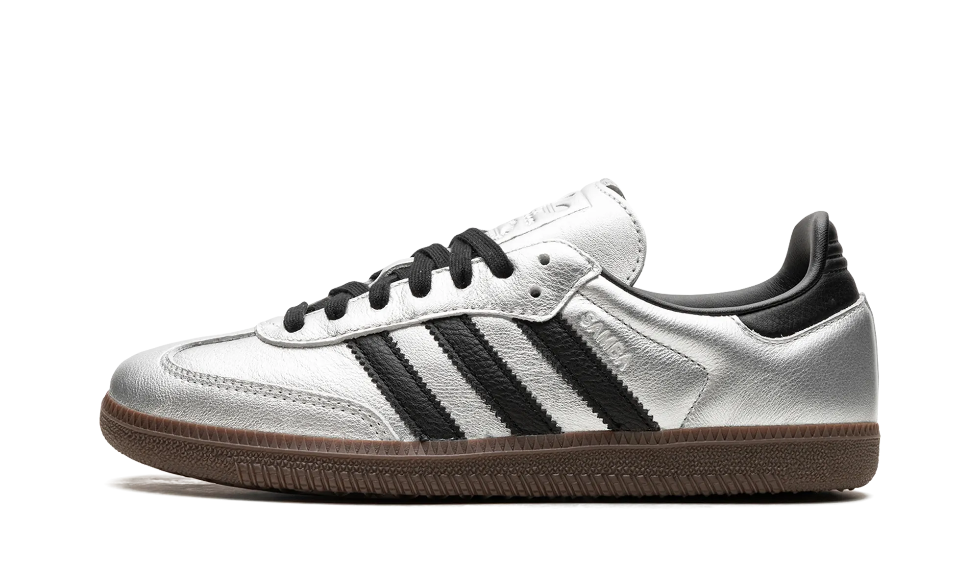 Wind Safe Moon Step Samba OG WMNS "Silver Metallic Black Gum"