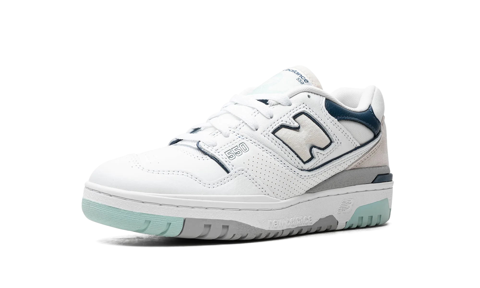 550 "White / Winter Fog" rubber outsole shoes Triathlon