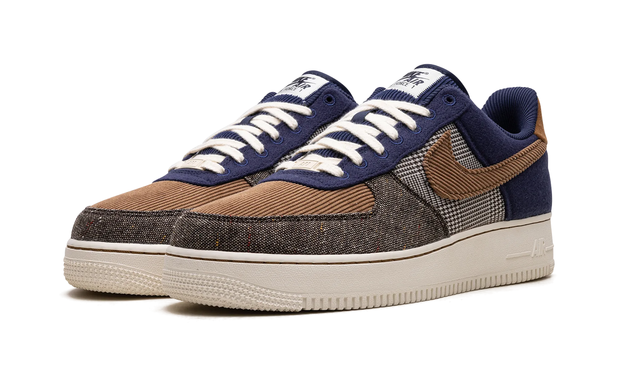 Soft Comfort All Day Comfort Fit Air Force 1 '07 PRM "Tweed Corduroy"