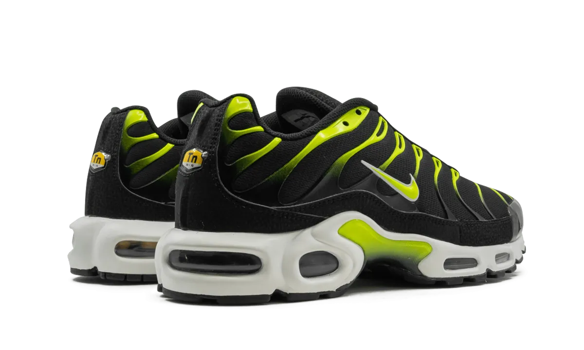 tongue Air Max Plus "Black Volt"
