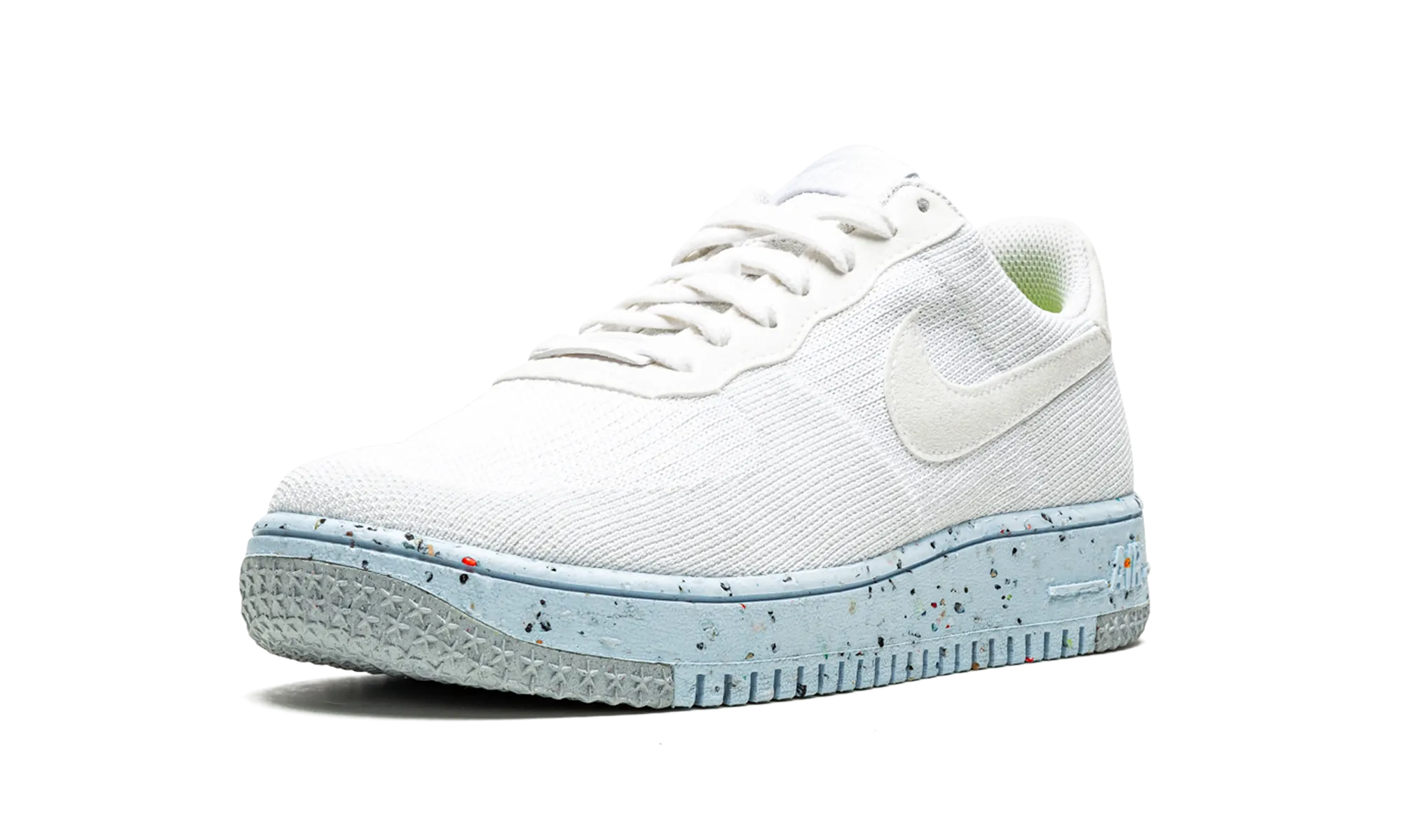 Reinforced toe AIR FORCE 1 CRATER FLYKNI MNS WMNS "White"