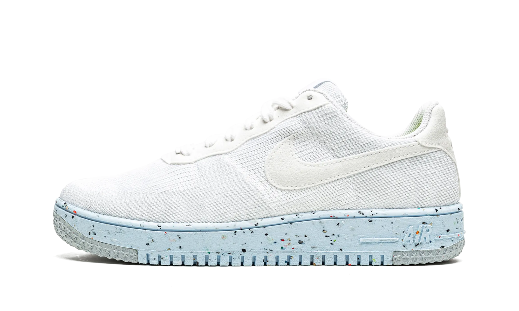 Low Profile Fit All Day AIR FORCE 1 CRATER FLYKNI MNS WMNS "White"