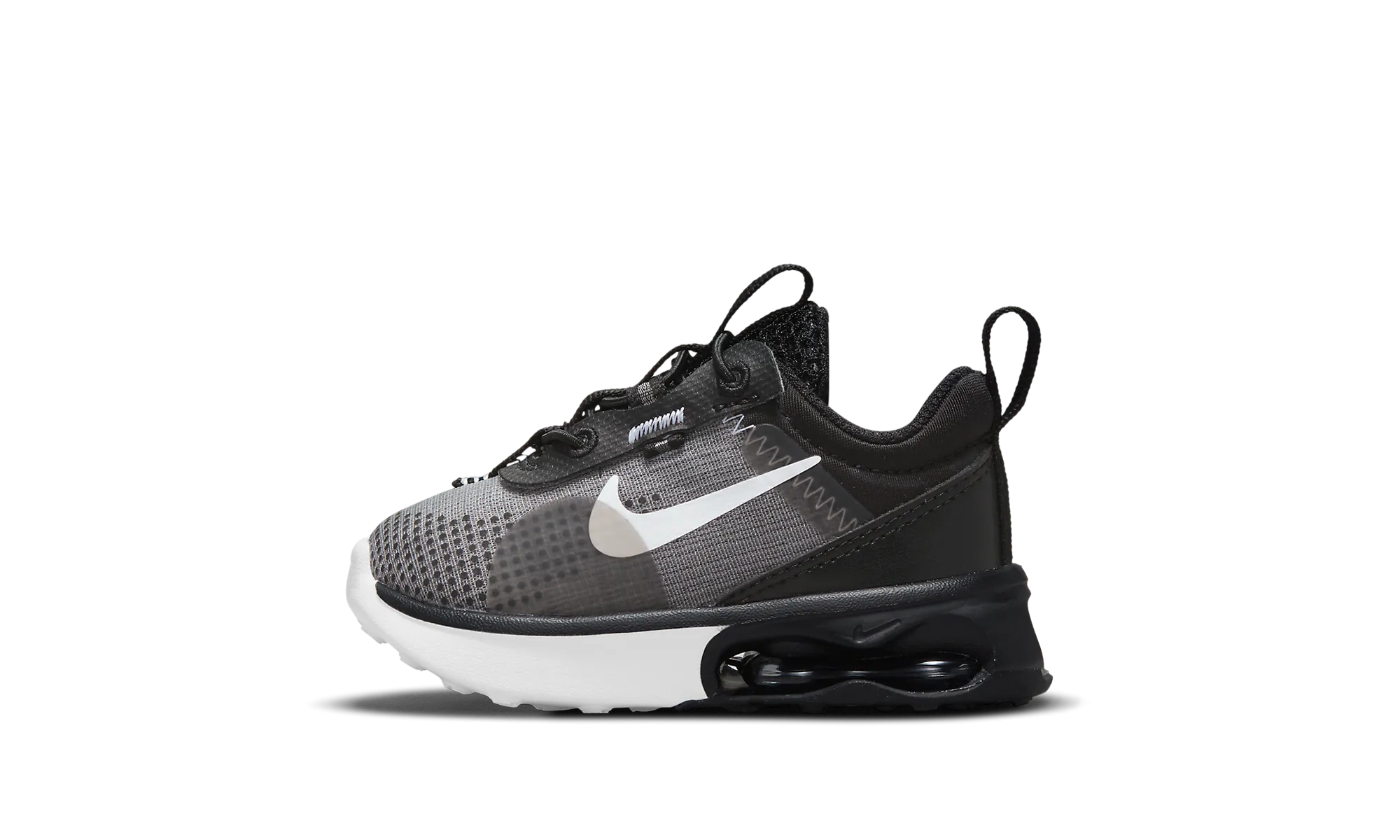 Air Max 2021 TD "BLACK WHITE" Balanced Fit foot - contour running shoes