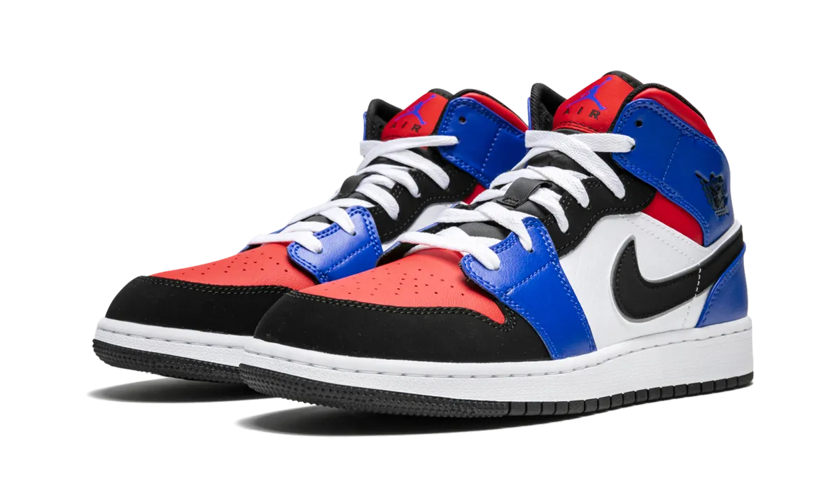 Everyday Run Secure Lace System Air Jordan 1 Mid GS "Top 3"
