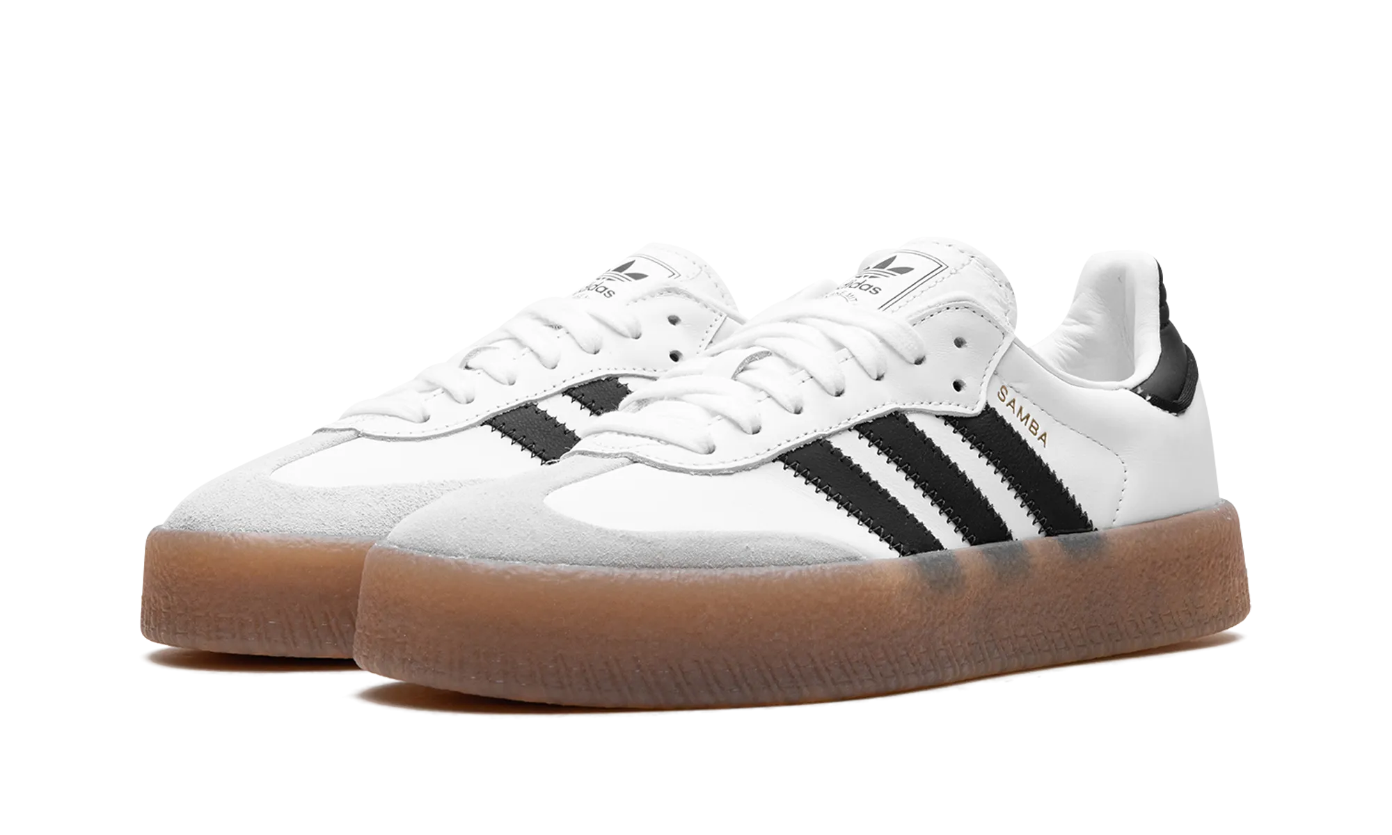 Sambae WMNS "White Black Gum" Supportive sole Show Time