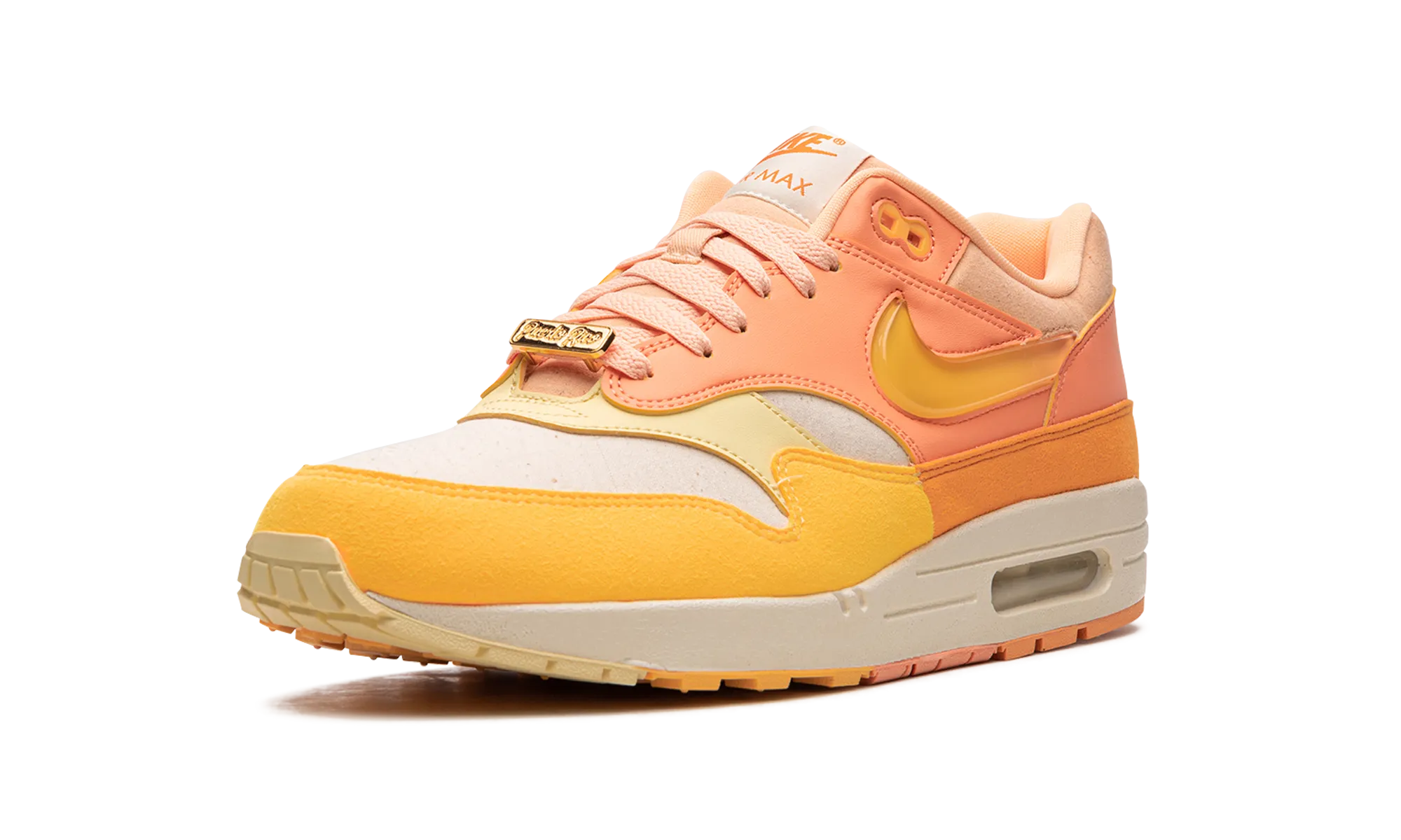 afternoon running shoes Air Max 1 "Puerto Rico - Orange Frost"