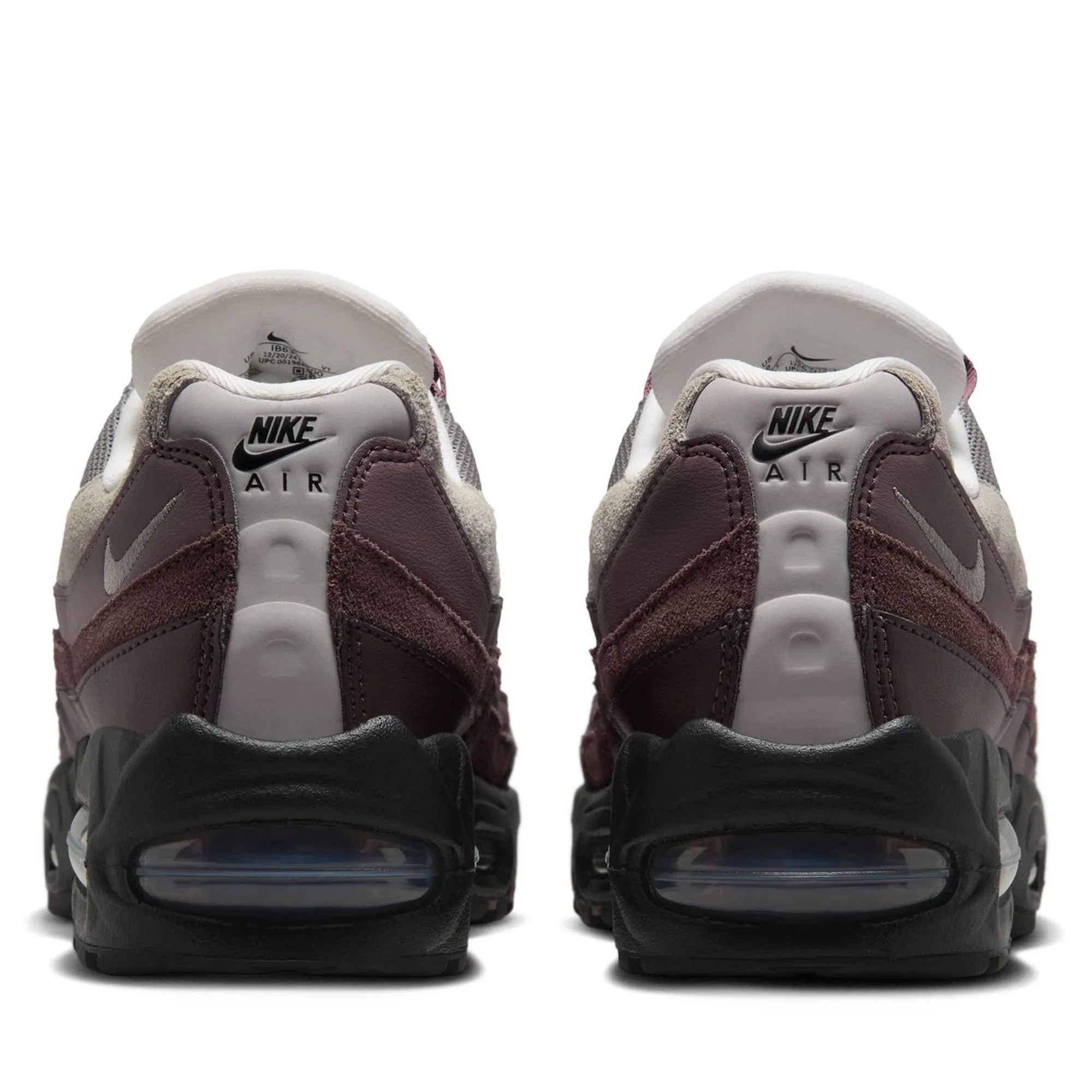 Relaxed Feel Quiet Step Women's Nike Air Max 95 - Velvet Brown/Pearl Grey