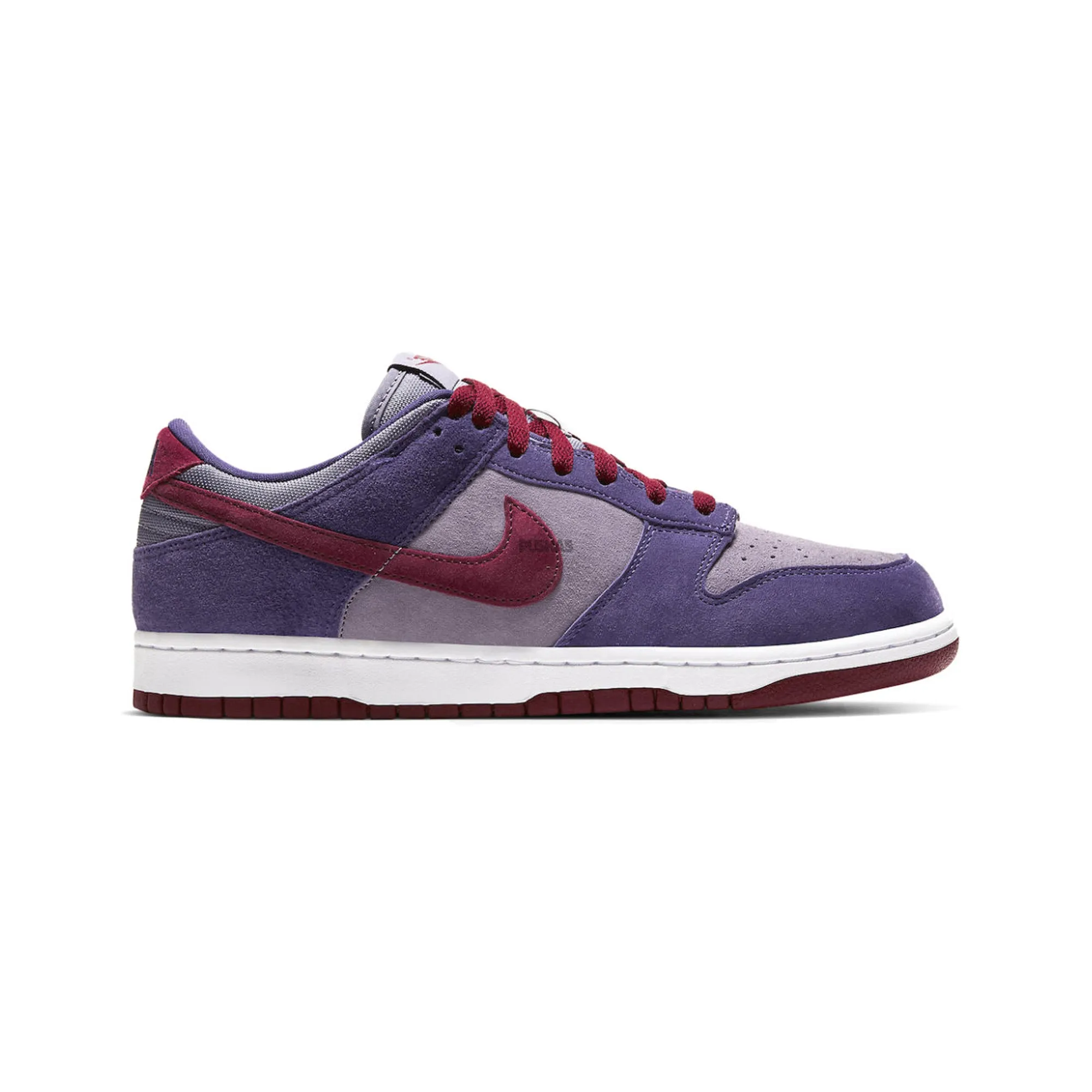 Nike Dunk Low 'Plum' (2024) Training Sneakers Gusseted Tongue Design