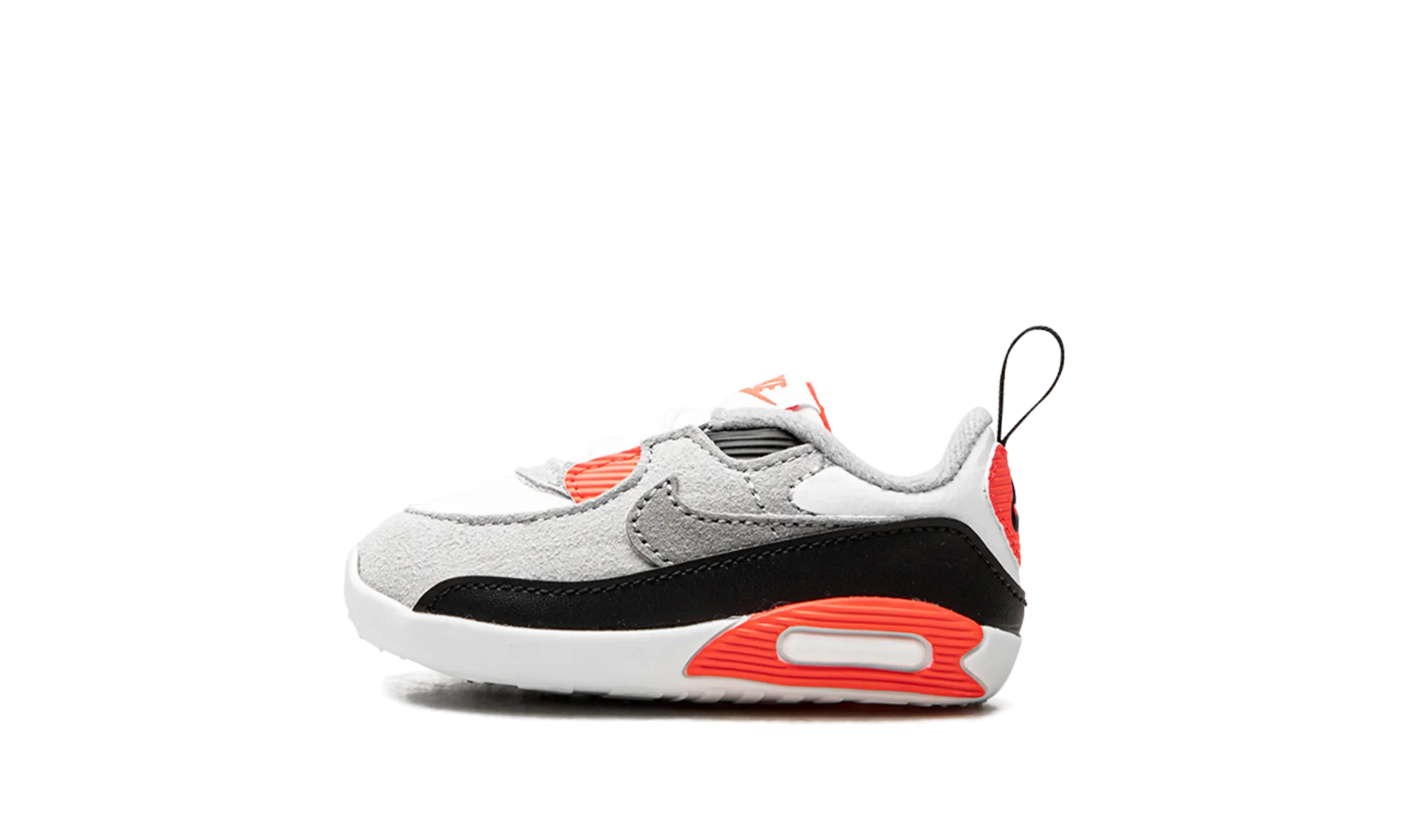 Air Max 90 Crib "Infrared" Reflective details breathable lining shoes