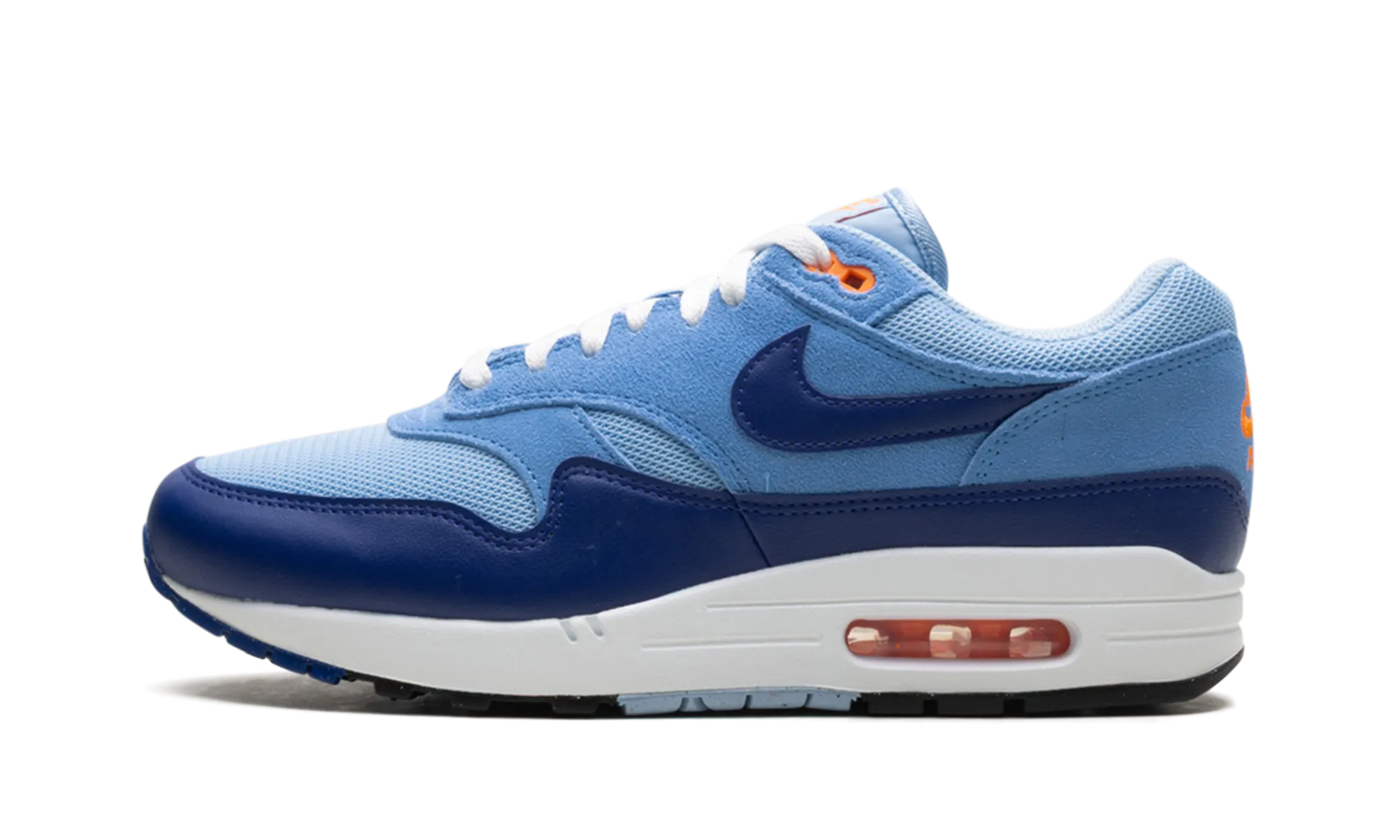 running in amateur tracks shoes Air Max 1 Essential "Psychic Blue"