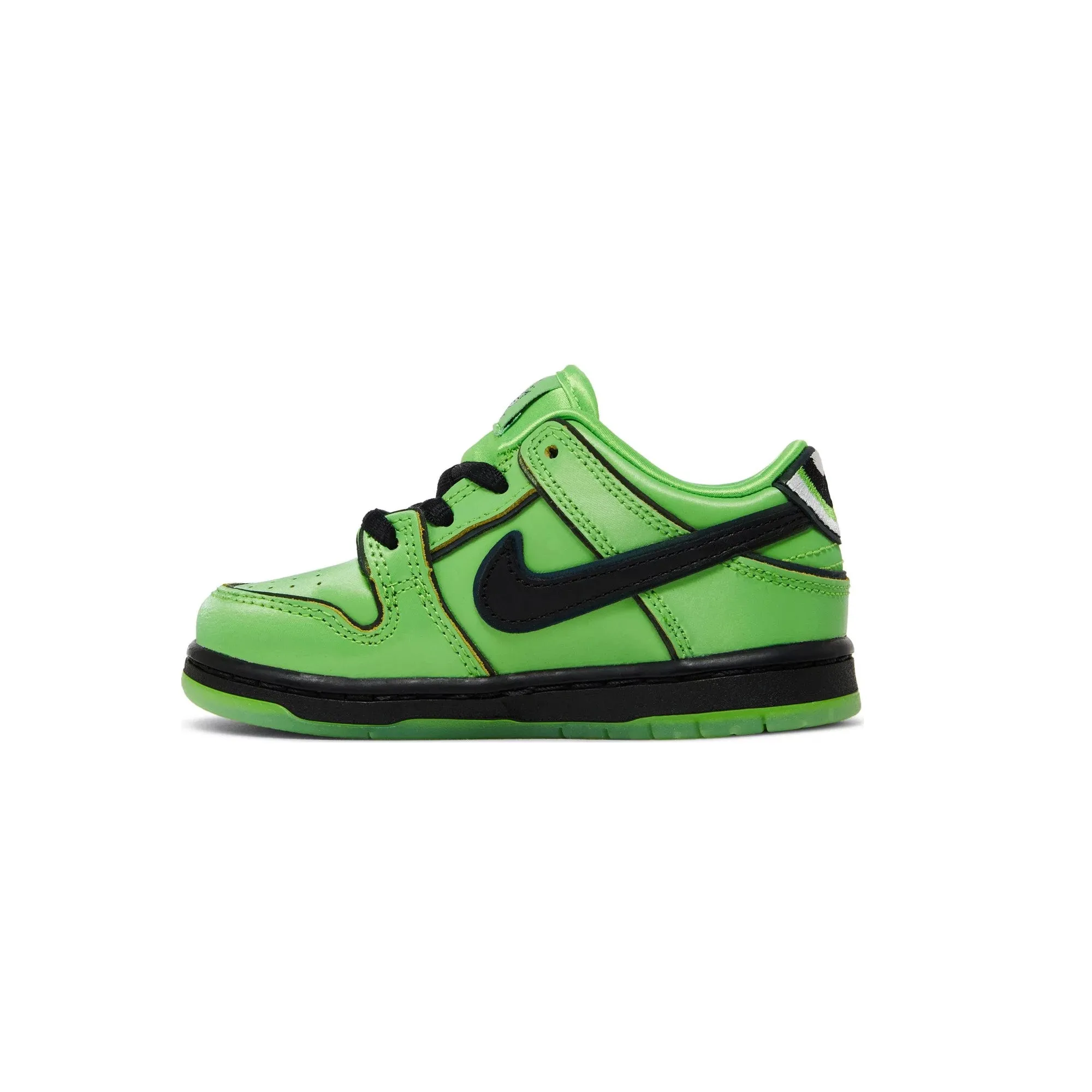 Dynamic Traction Outsoles Abrasion Resistant Guardrails Nike SB Dunk Low 'The Powerpuff Girls Buttercup' TD (2023)