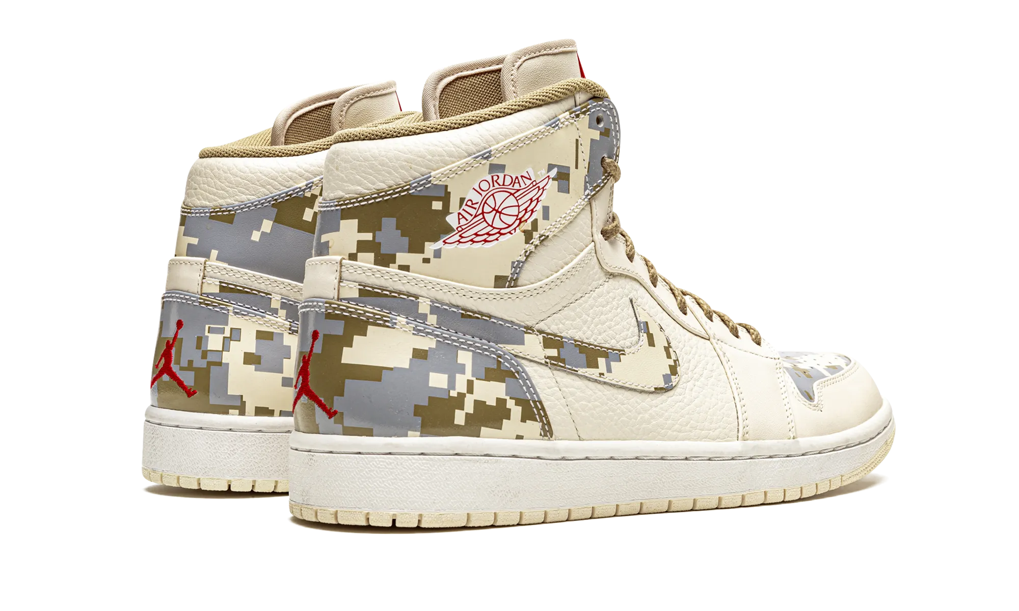 Air Jordan 1 Retro "Digi-Camo" clean design Ankle Support