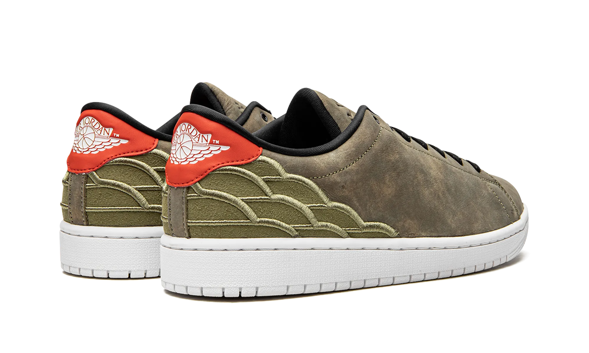 Shock Touch Air Jordan 1 Centre Court "Oil Green"
