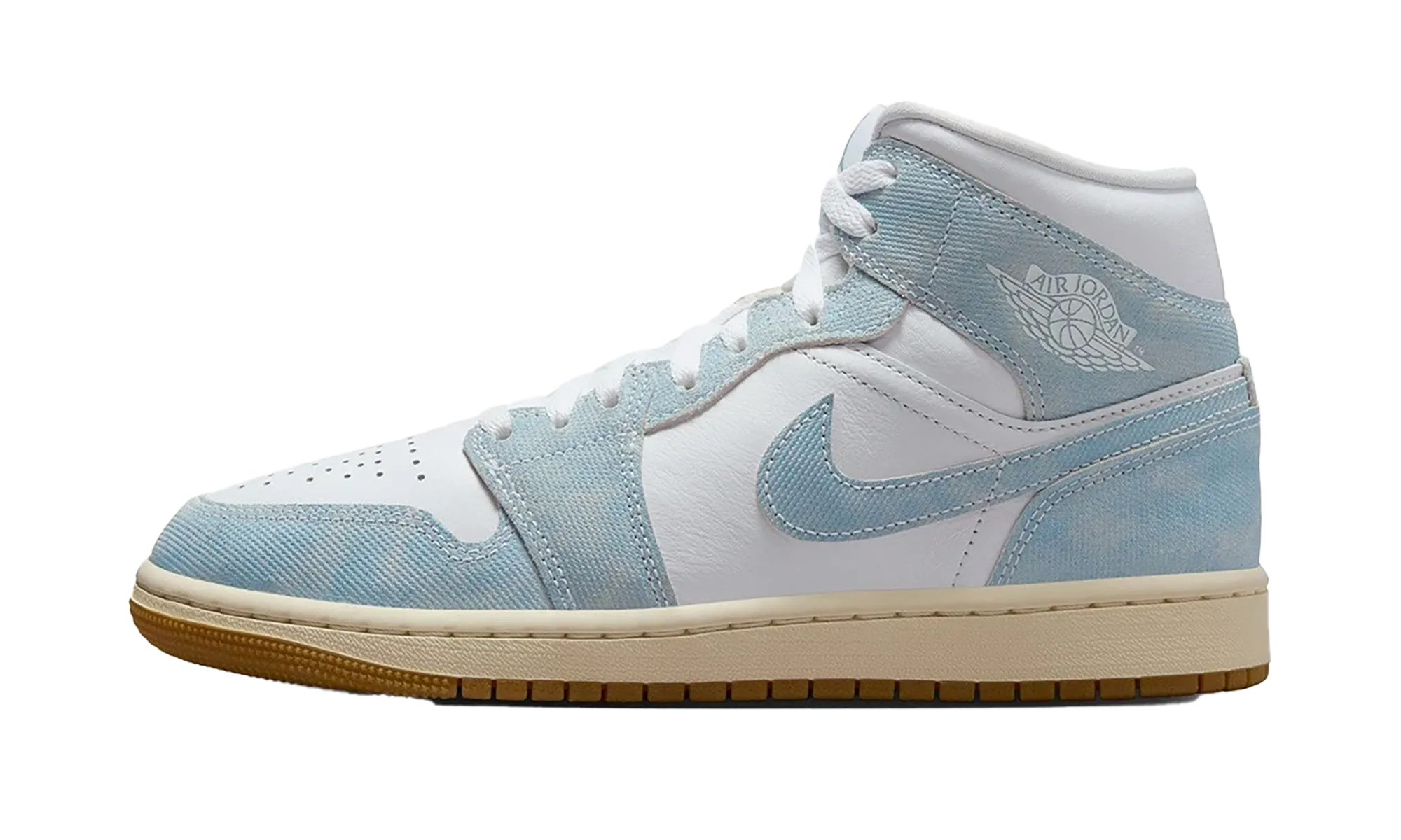 Speed Boost Style Driven Air Jordan 1 Mid WMNS "Denim Gum"