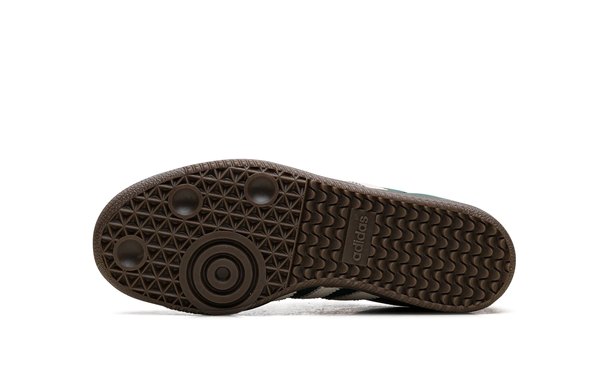 Mesh Lining Leaf Path Samba OG GS "Dark Green Beige"