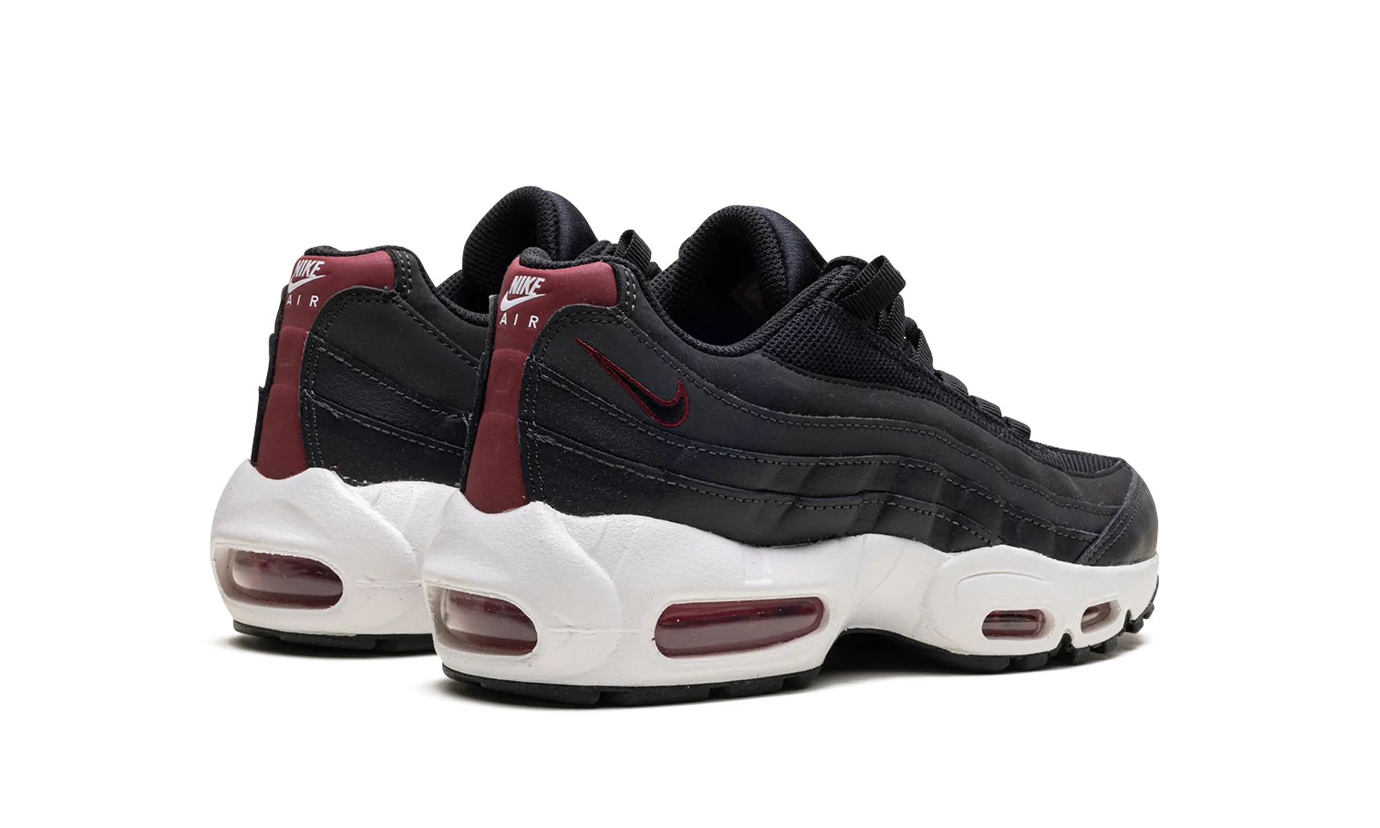 Nike Air Max 95 Recraft GS "Anthracite Team Red" Performance - fabric glass - fiber - reinforced shoes