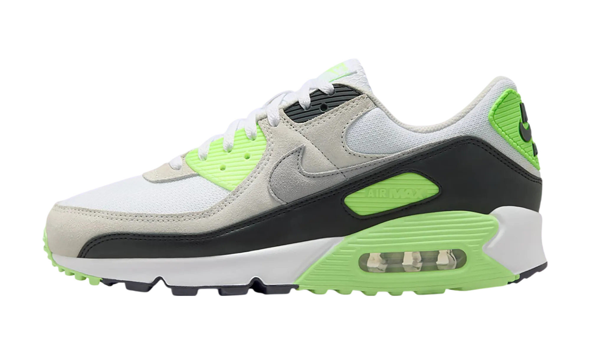 Functional Features Air Max 90 "White Light Bone Neutral Olive Cave Stone"