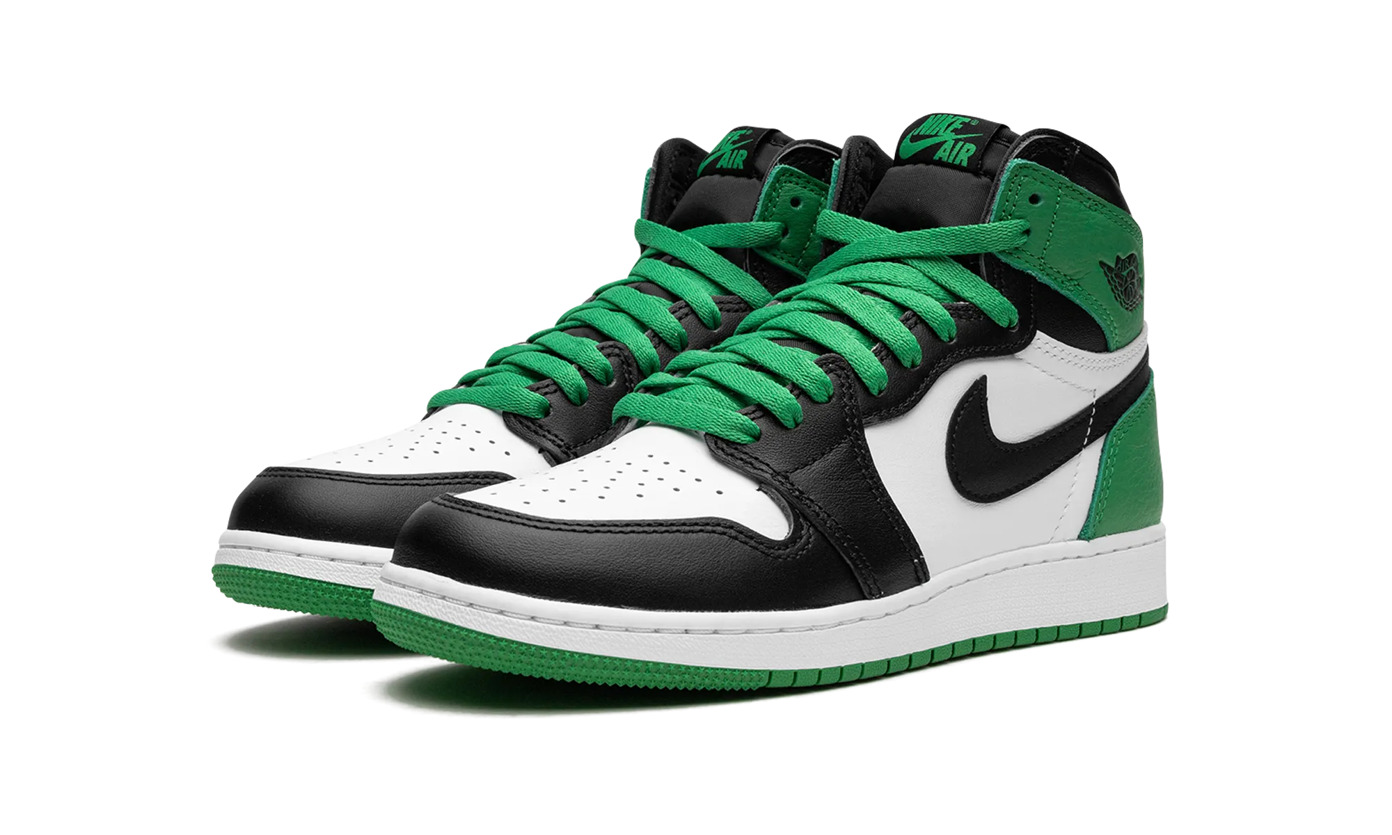 Air Jordan 1 GS "Lucky Green" Abrasion Resistant Toe Cap