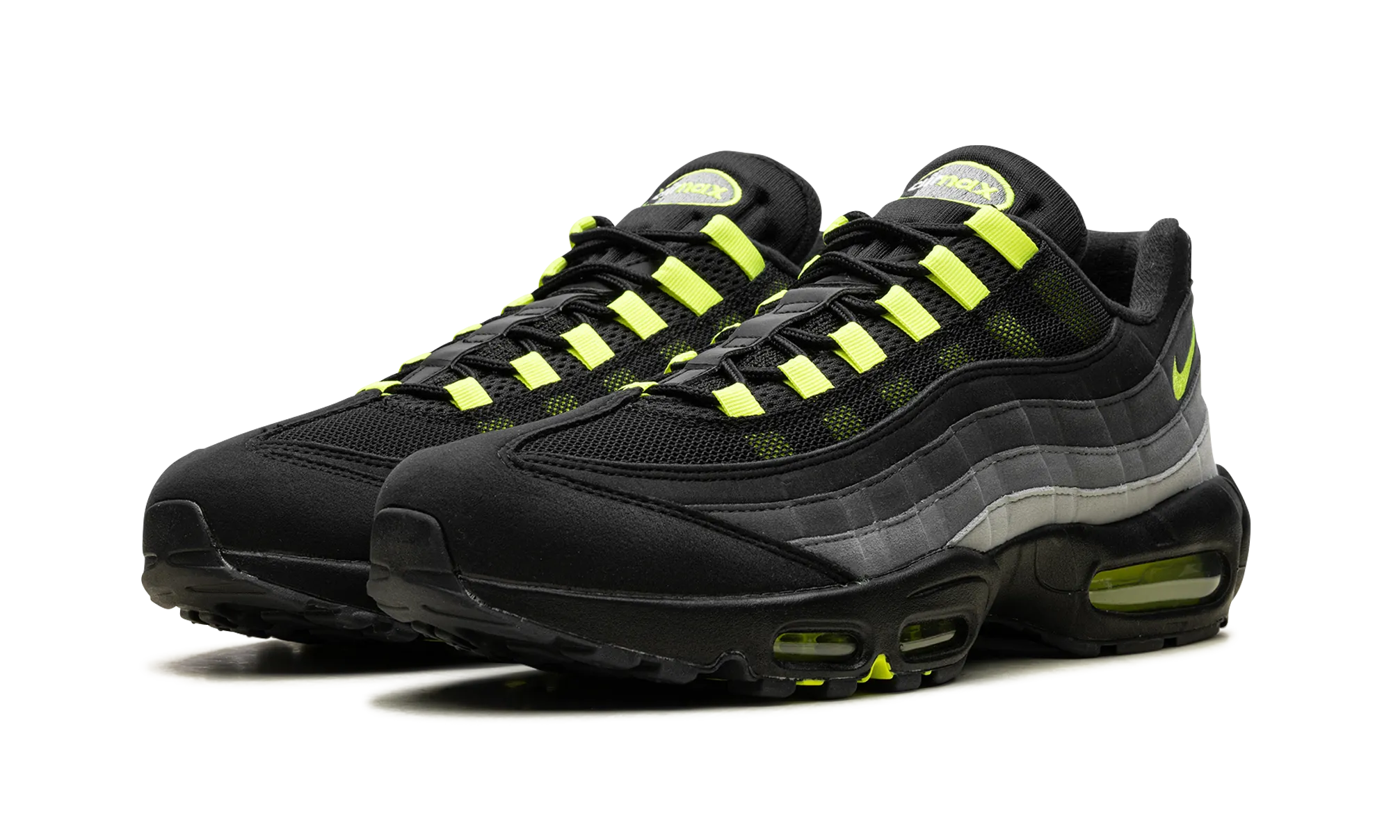 Ankle hug hip - hop dance shoes Air Max 95 "Black Neon"
