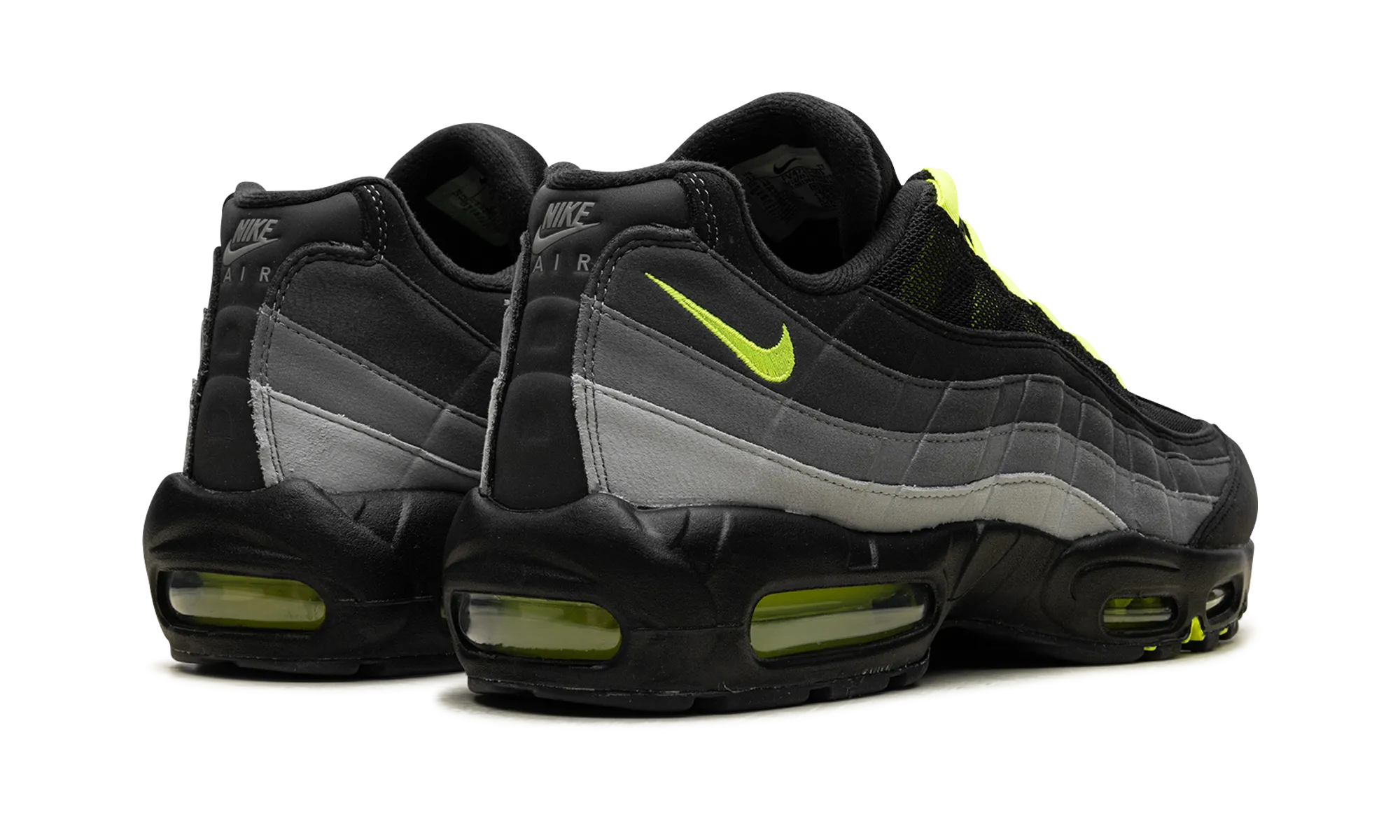 Air Max 95 "Black Neon" for advanced casual running footwear