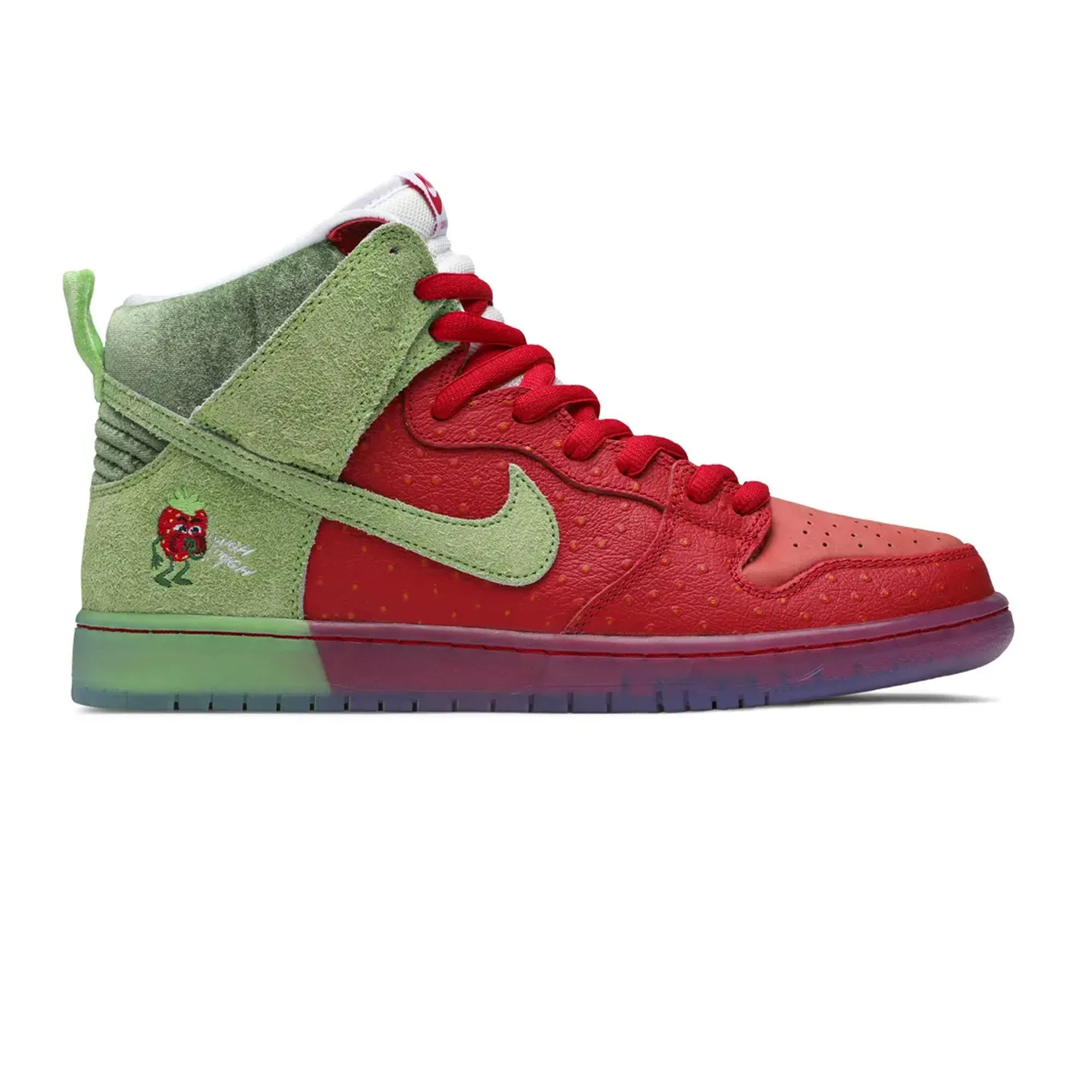 Nike SB Dunk High 'Strawberry Cough' (2021) Hyper Breathable Upper Energy Return Compound