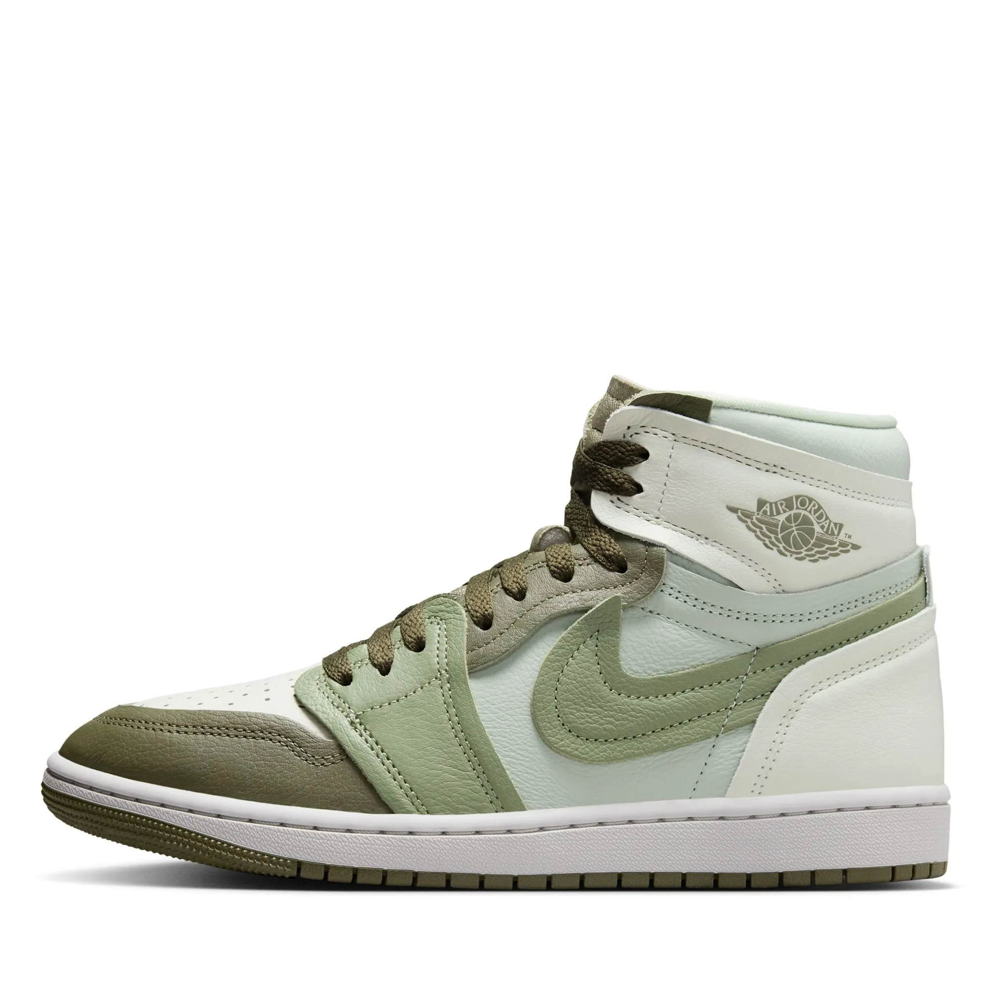 Quick Support Thermoplastic Heel Support Women's Air Jordan 1 High Method of Make - Medium Olive/Oil Green